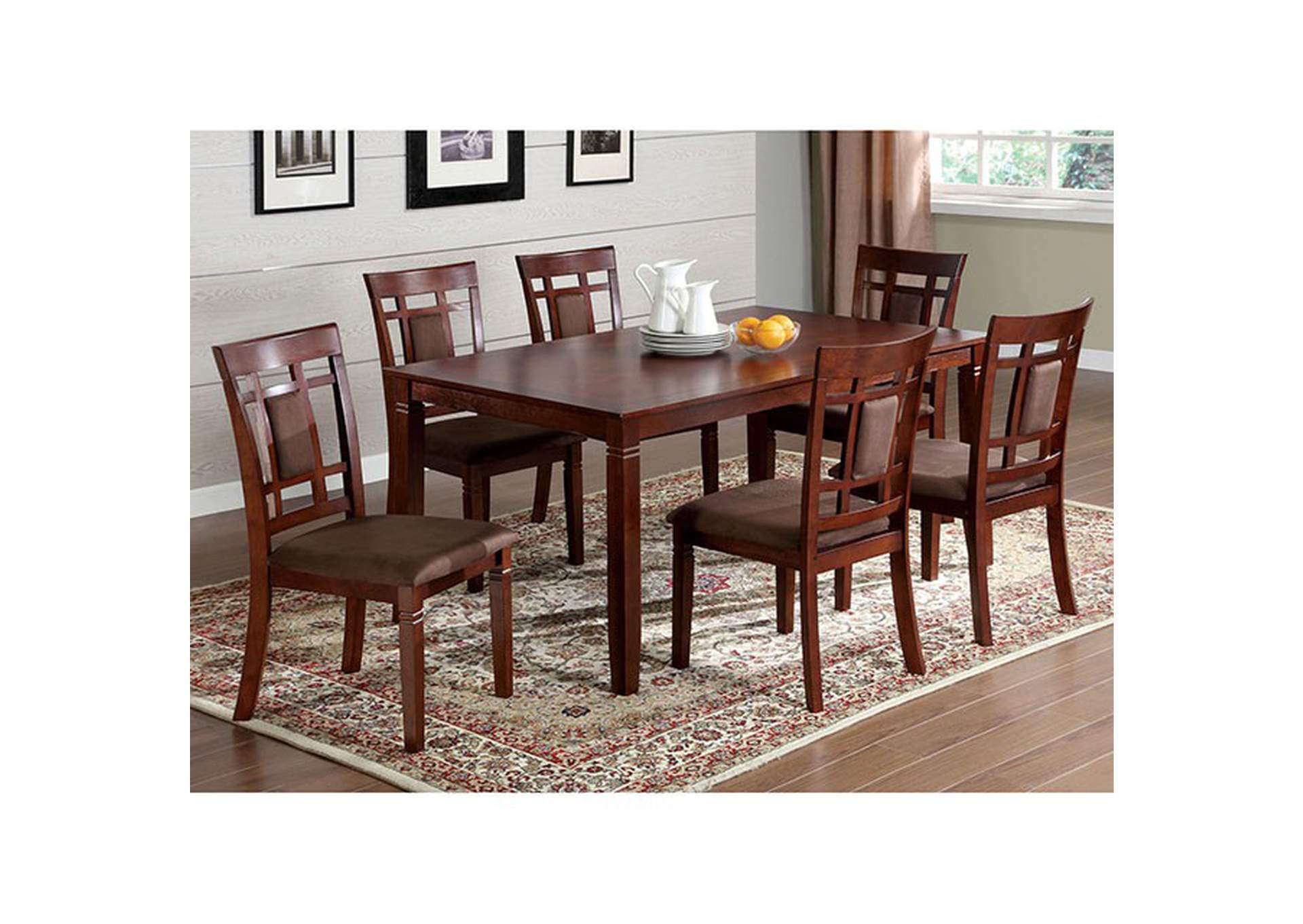 Montclair 7 Pc. Dining Table Set,Furniture of America