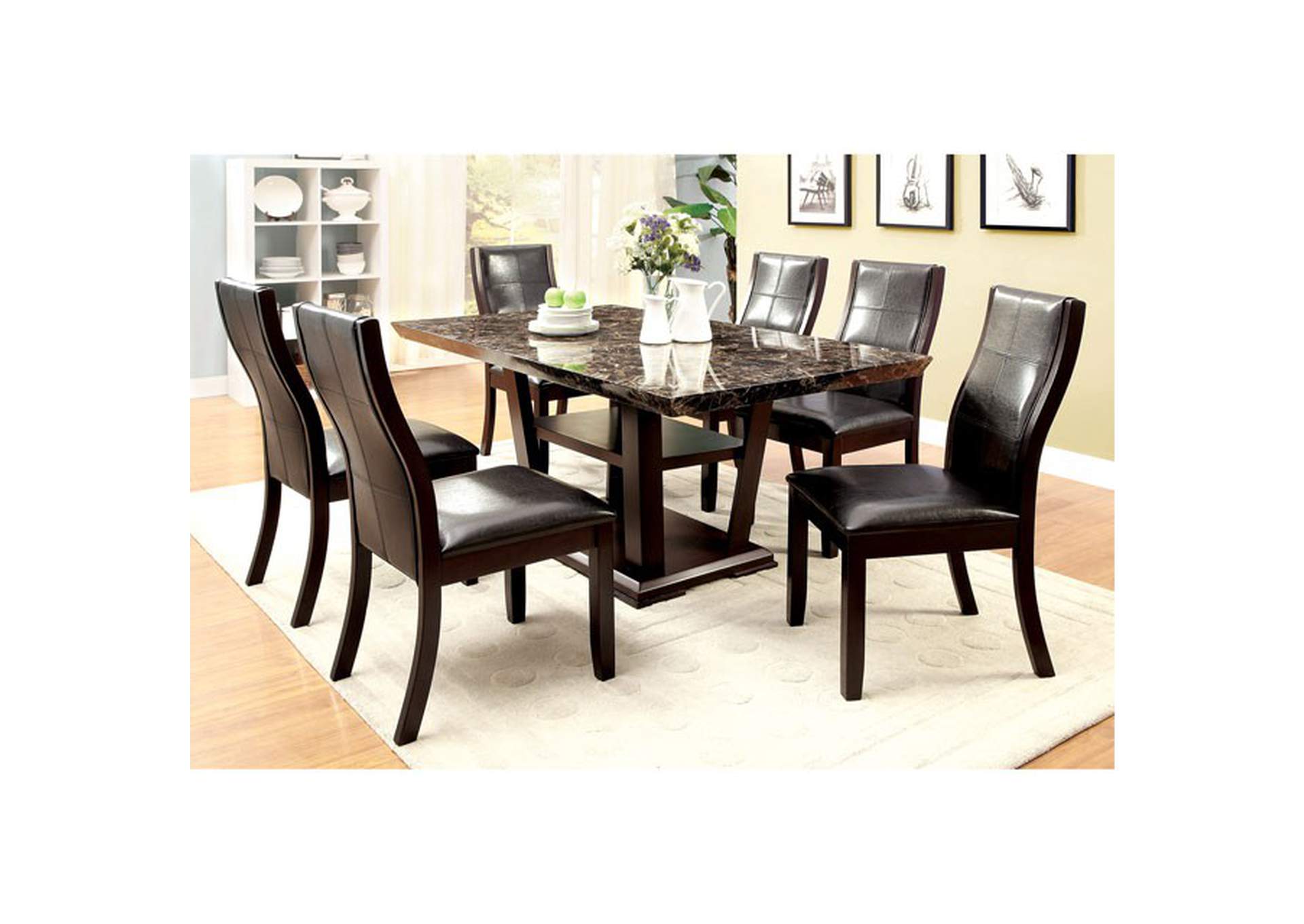 Clayton Dining Table,Furniture of America