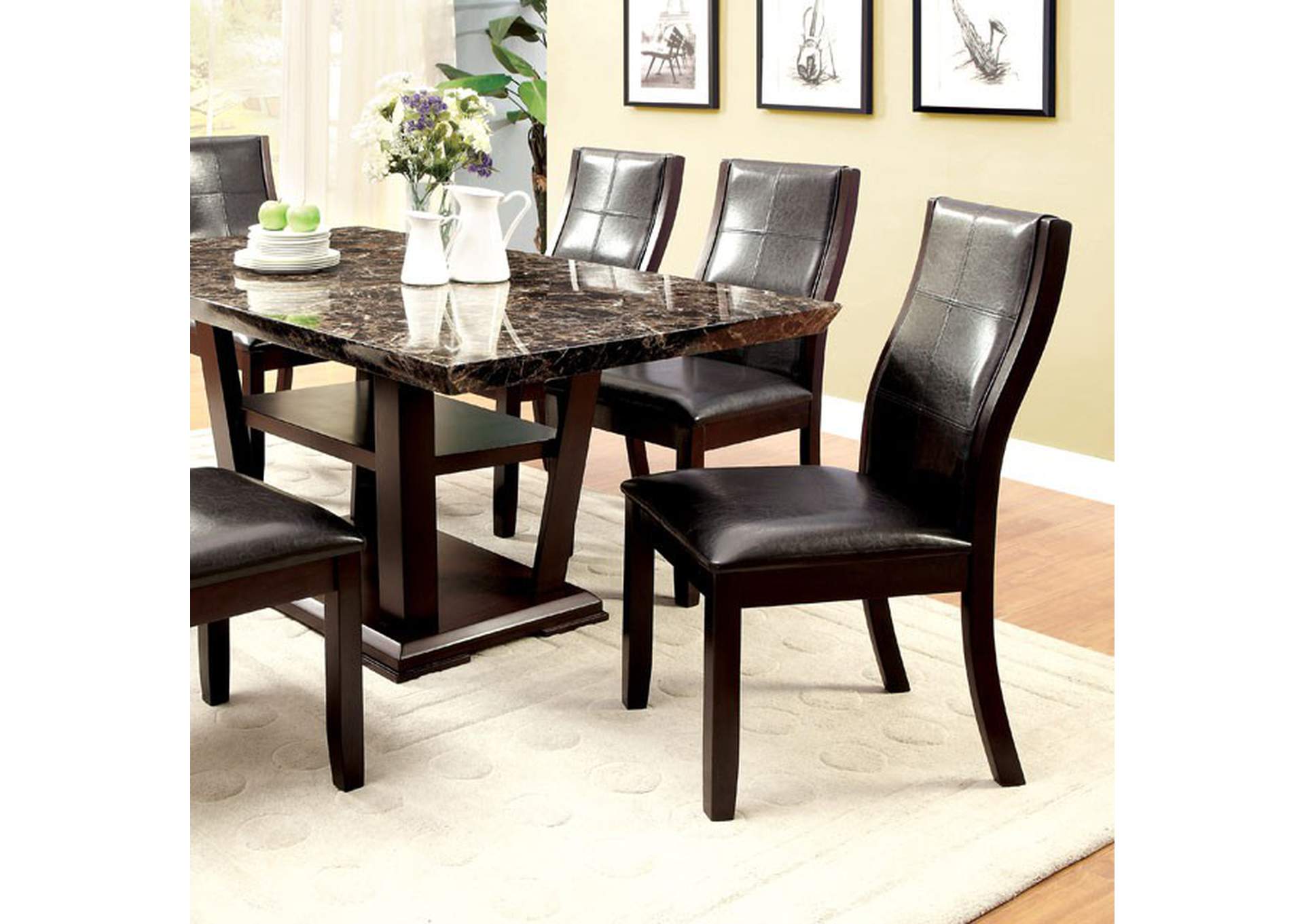 Clayton Dining Table,Furniture of America