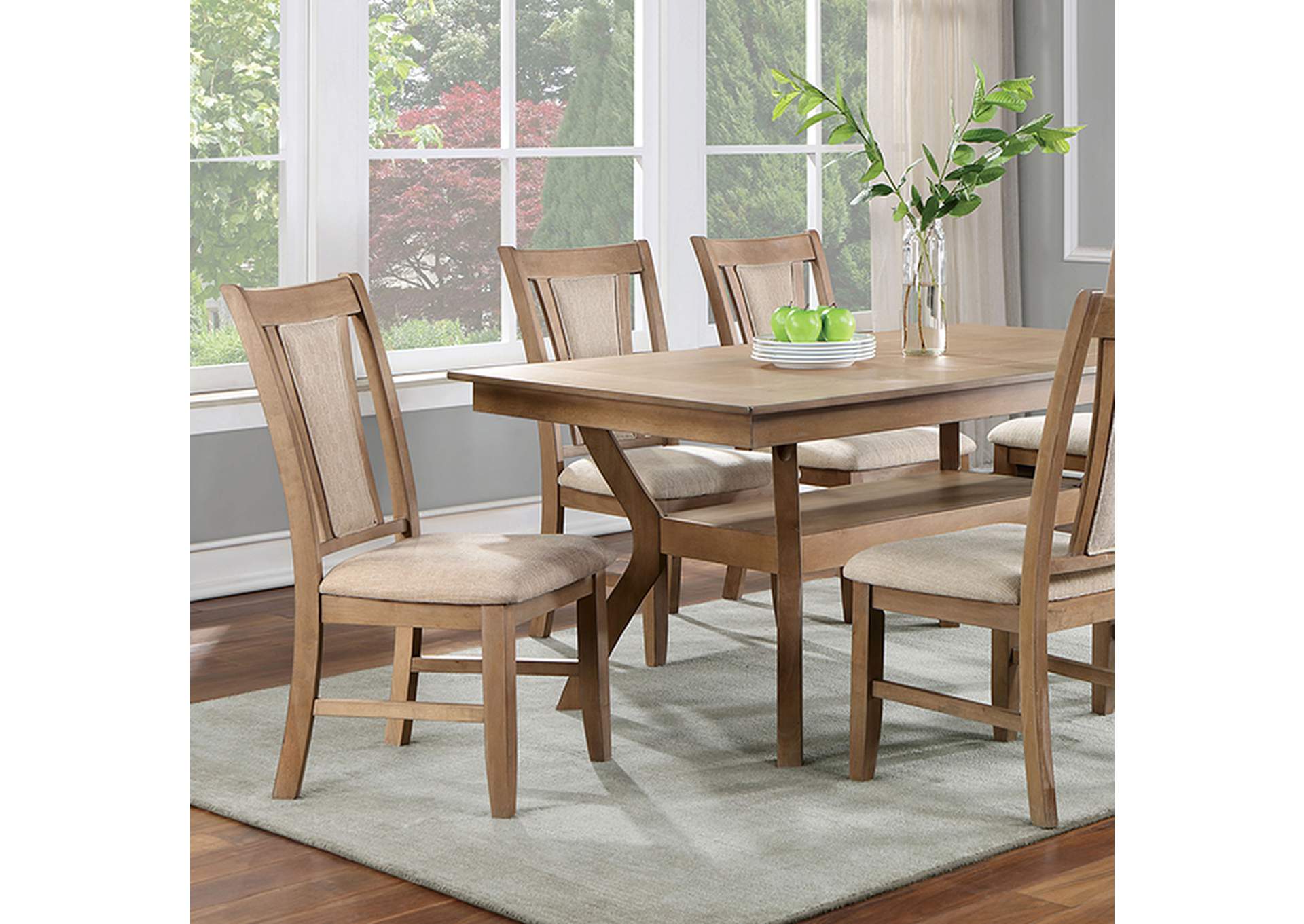 Upminster Dining Table,Furniture of America