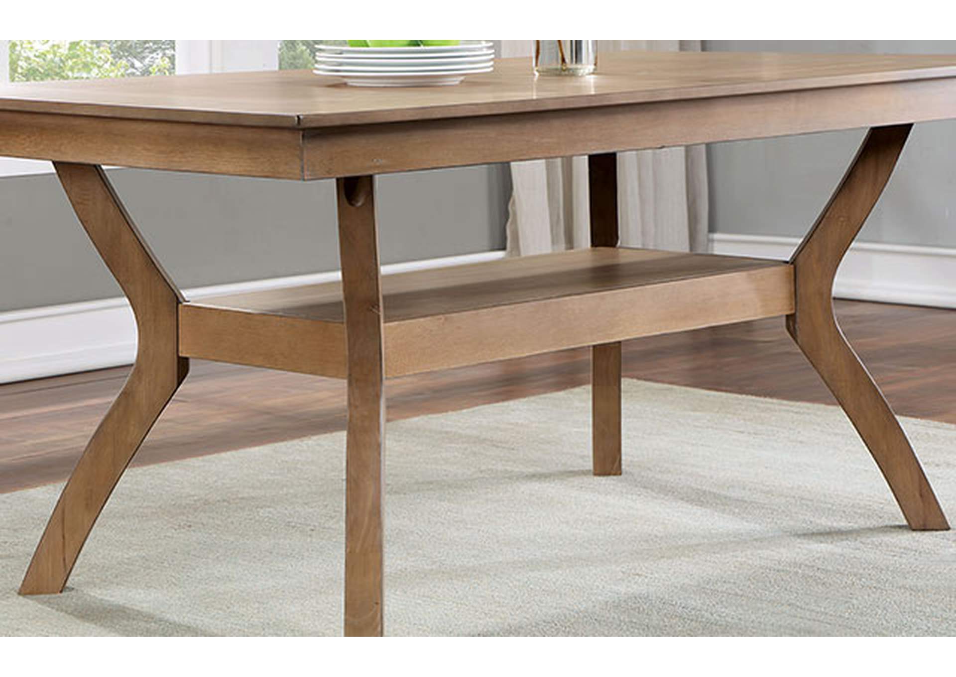 Upminster Dining Table,Furniture of America