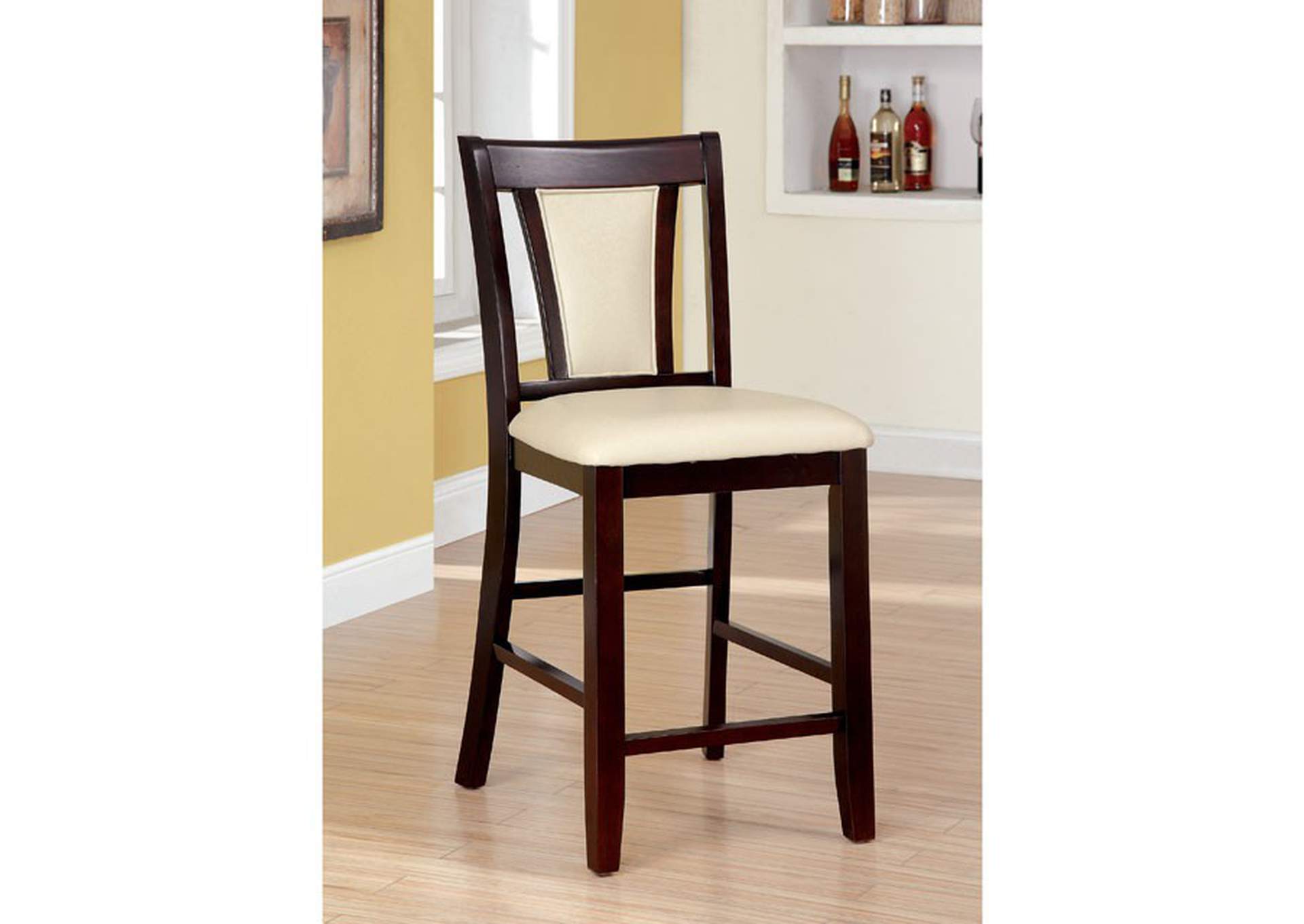 Brent Counter Ht. Chair (2/Box),Furniture of America