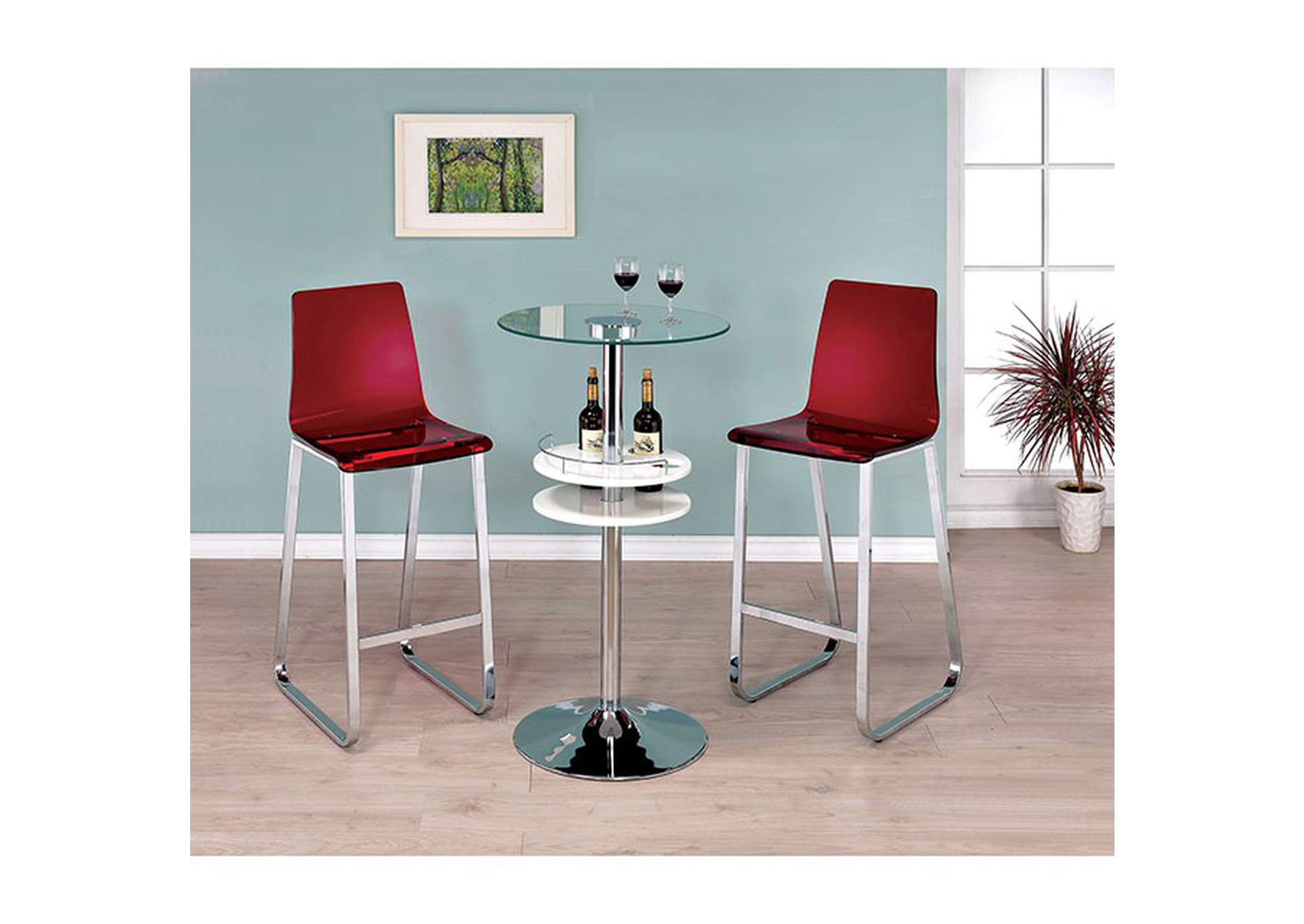 Xena Bar Chair (2/Box),Furniture of America