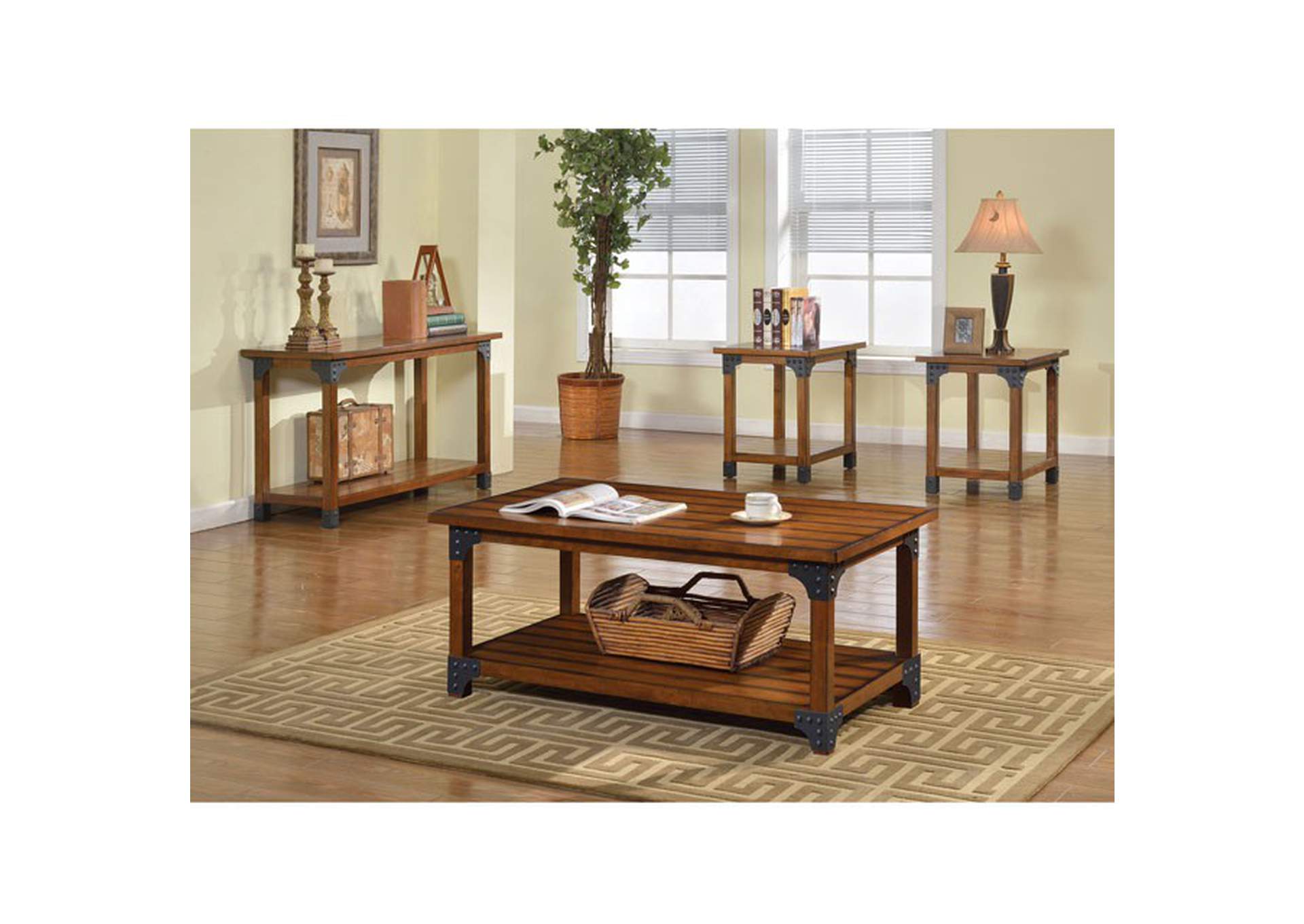 Bozeman 3 Pc. Table Set,Furniture of America