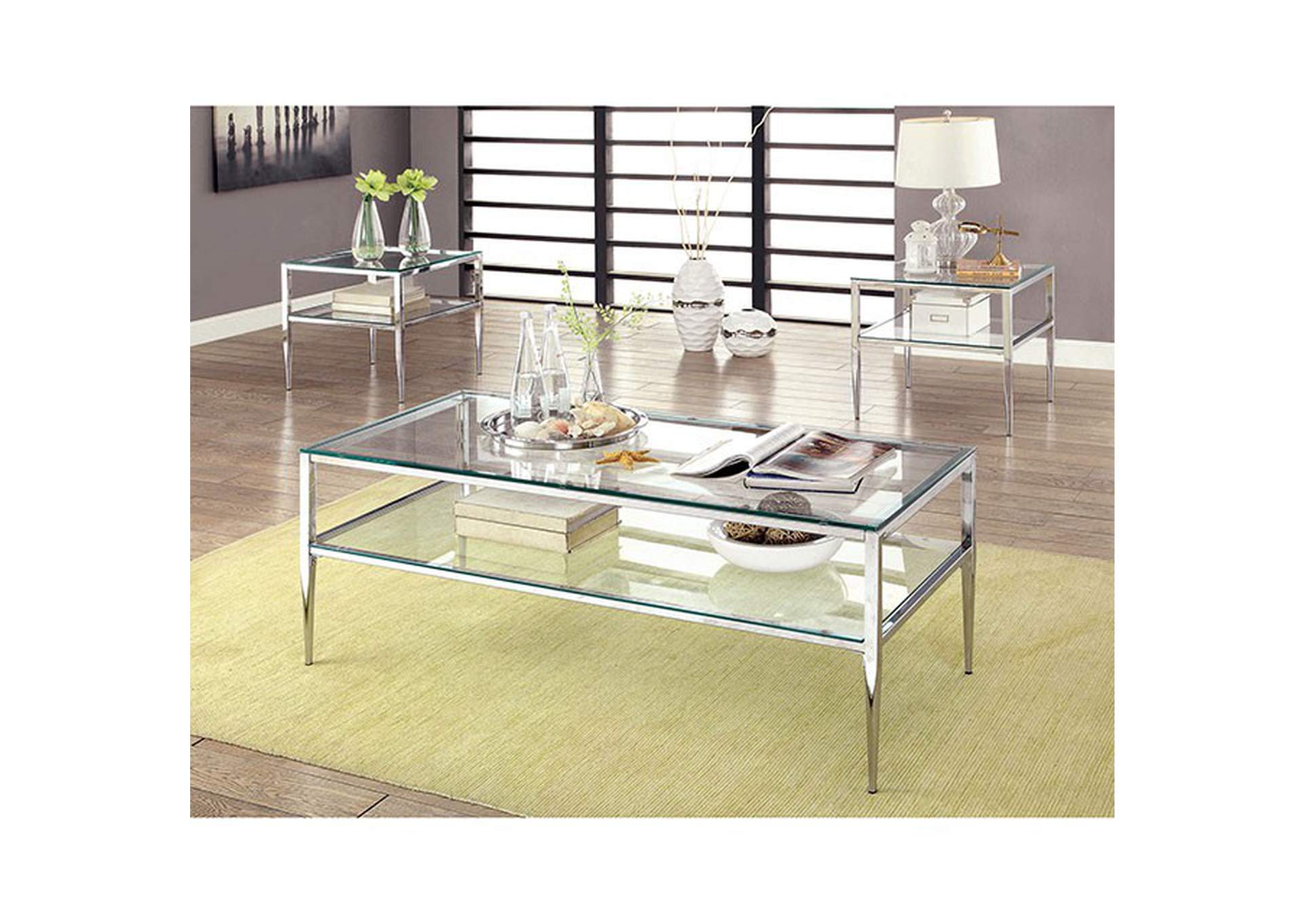 Tanika Coffee Table,Furniture of America