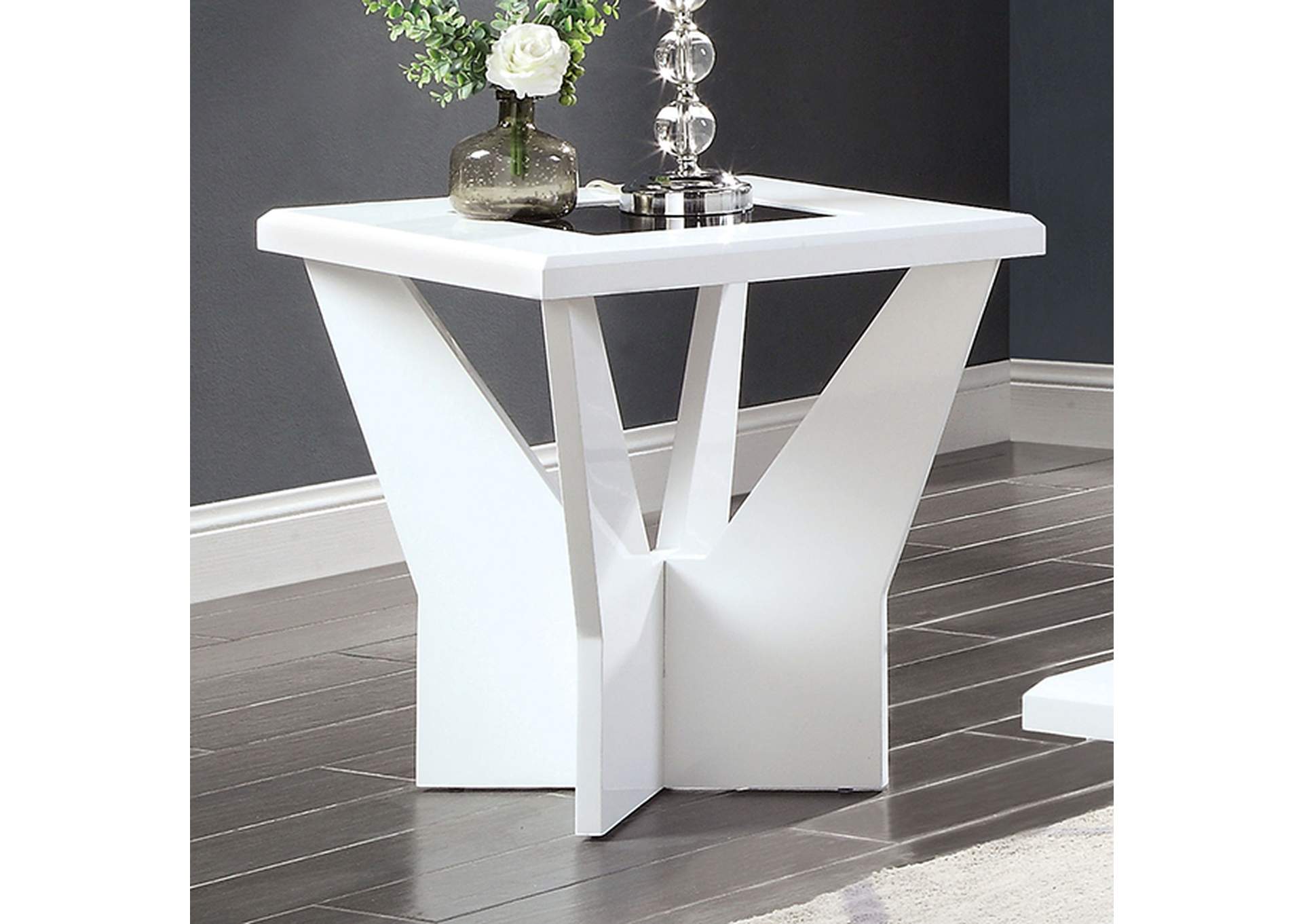 Dubendorf End Table,Furniture of America