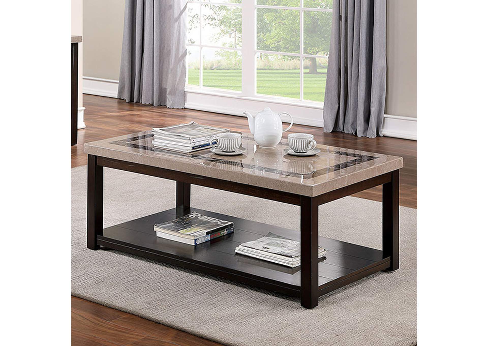 Rosetta Coffee Table,Furniture of America