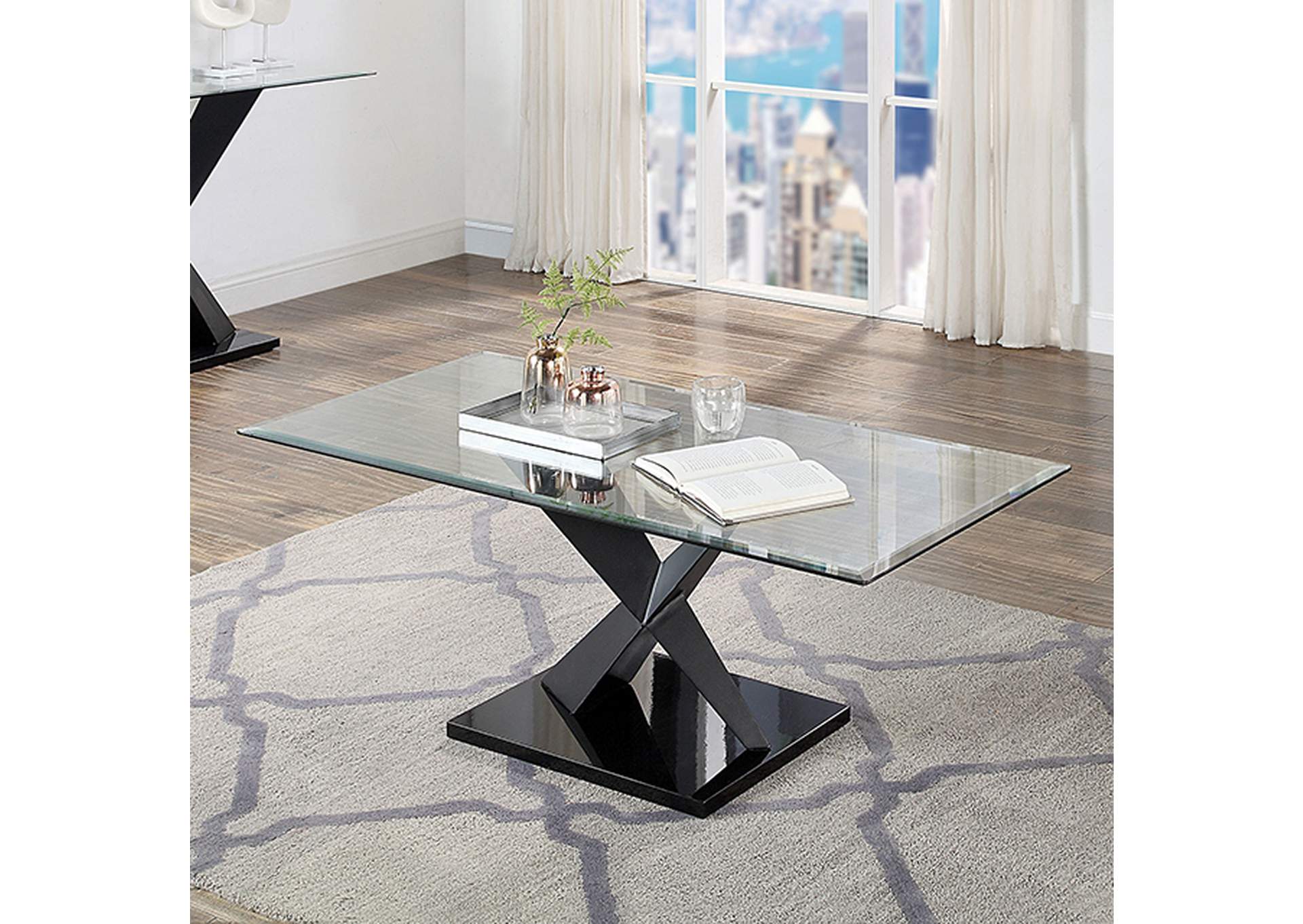 Xanthus Coffee Table,Furniture of America