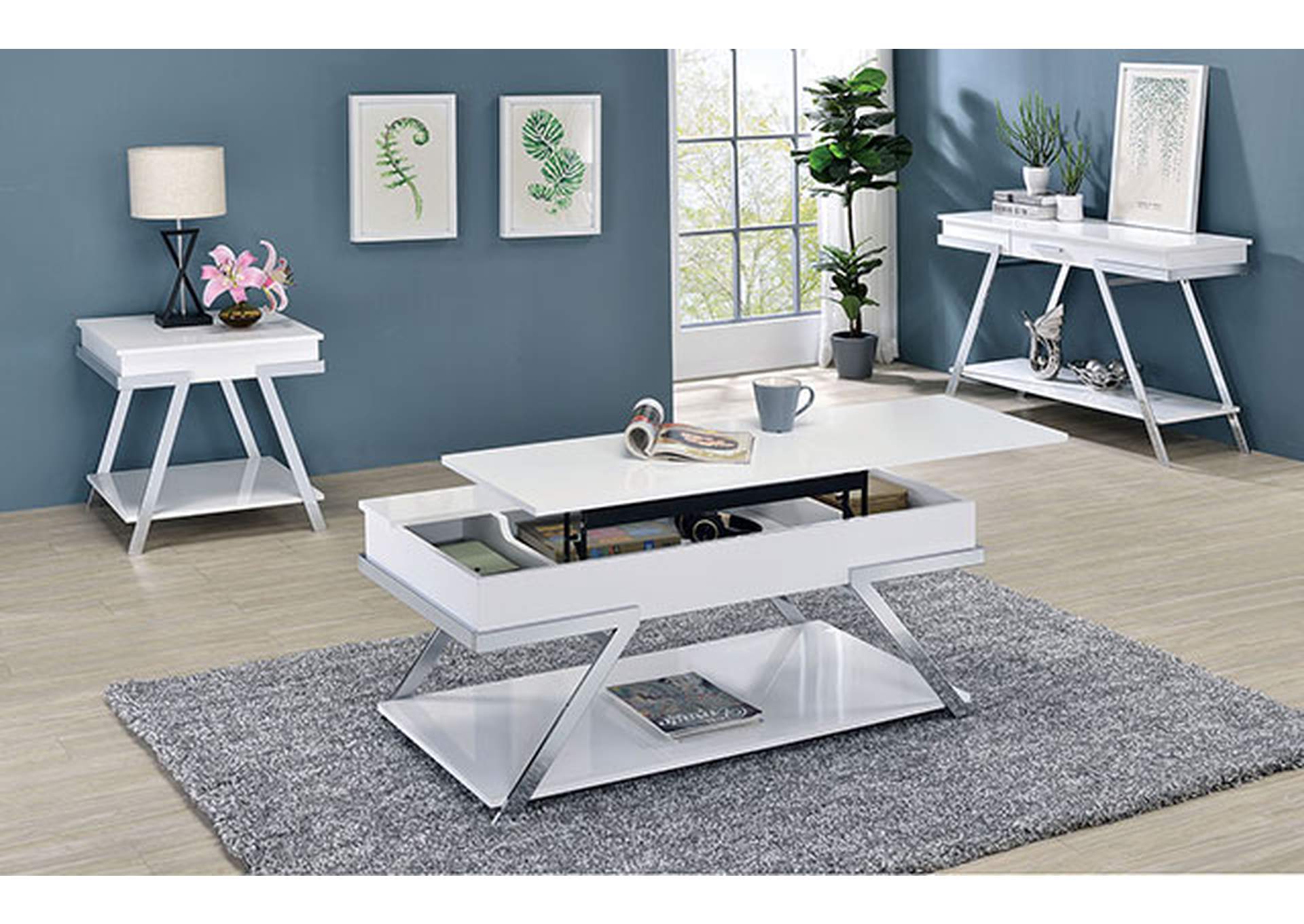 Titus End Table,Furniture of America