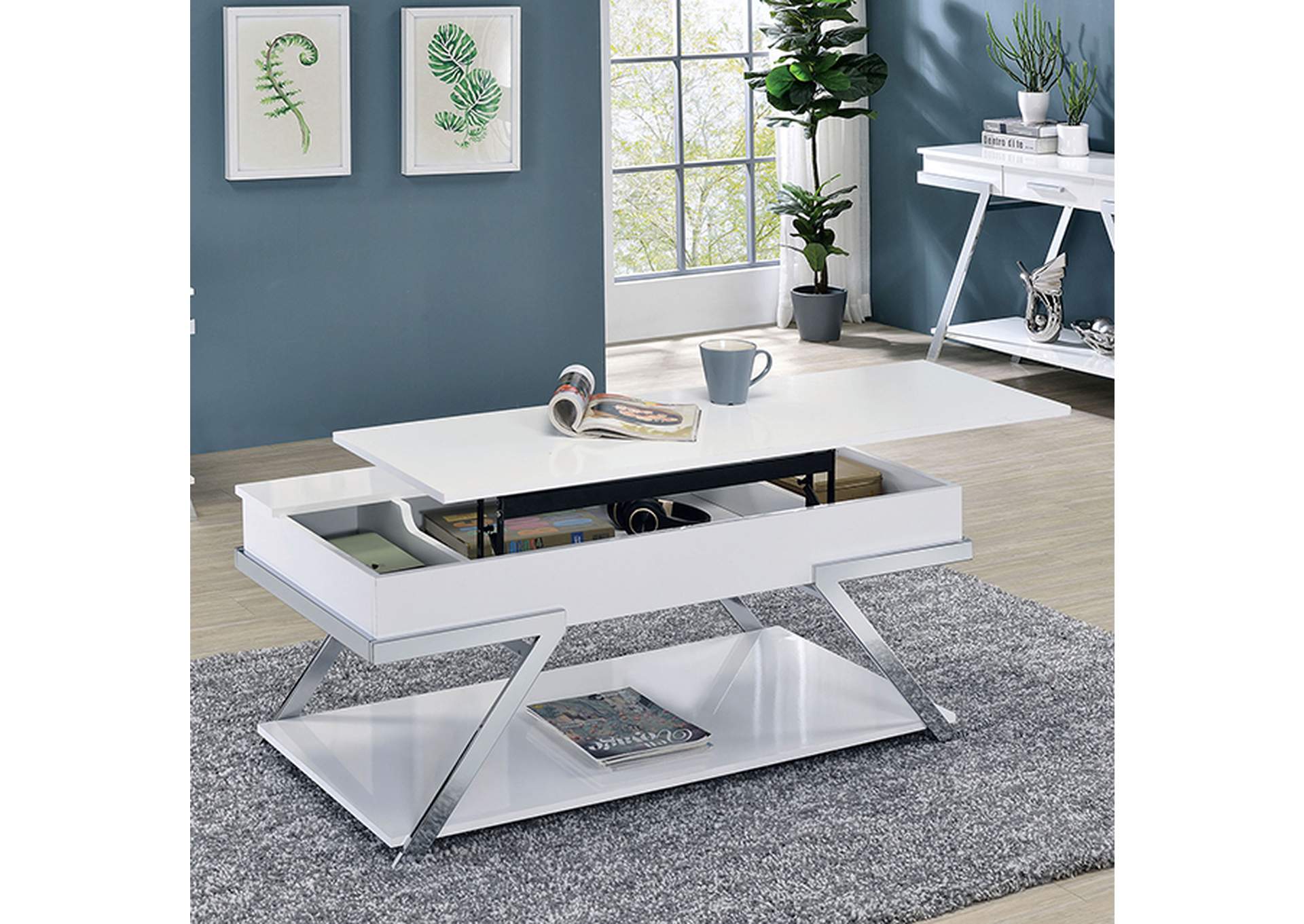 Titus Coffee Table,Furniture of America