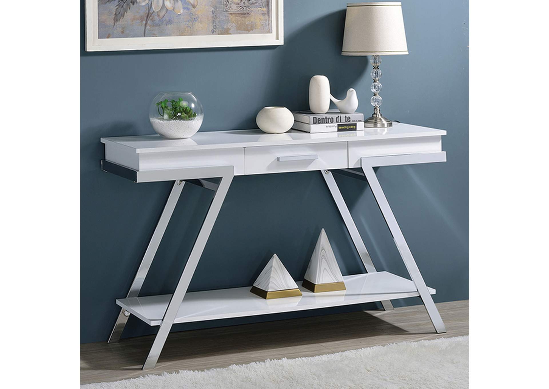 Titus Sofa Table,Furniture of America