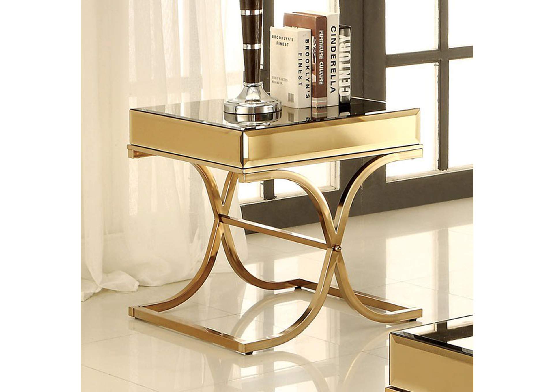 Sundance End Table,Furniture of America