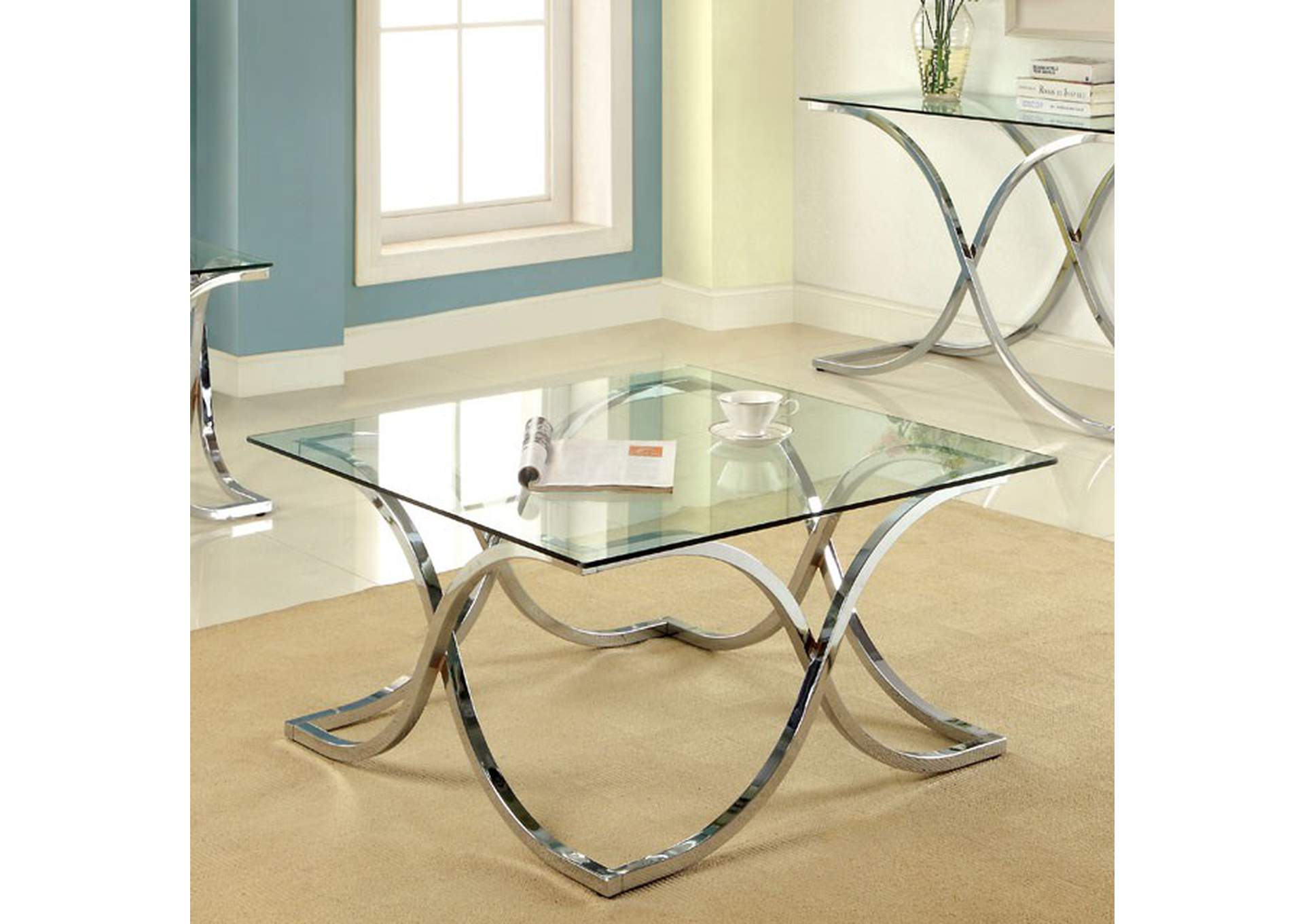 Luxa Coffee Table,Furniture of America