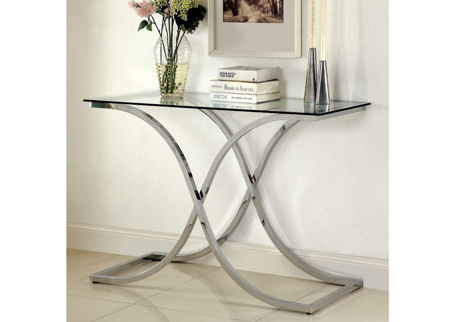 Luxa Sofa Table,Furniture of America