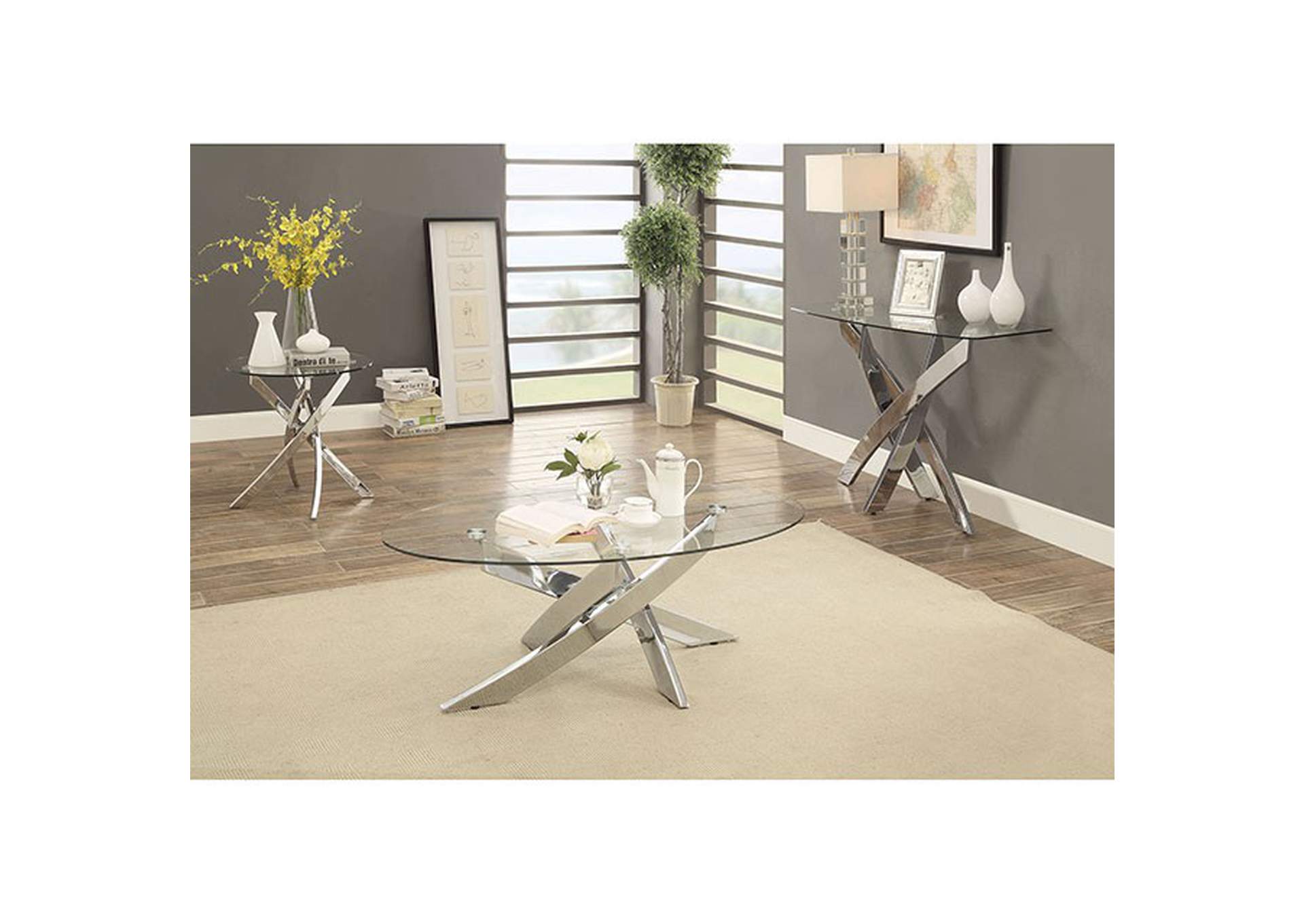 Laila End Table,Furniture of America