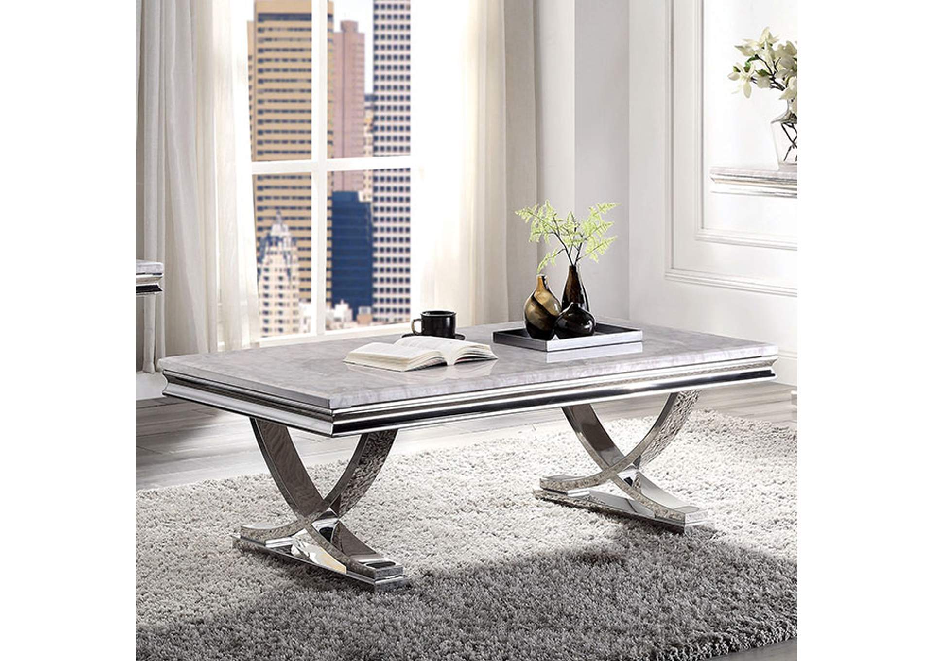 Wettingen Coffee Table,Furniture of America