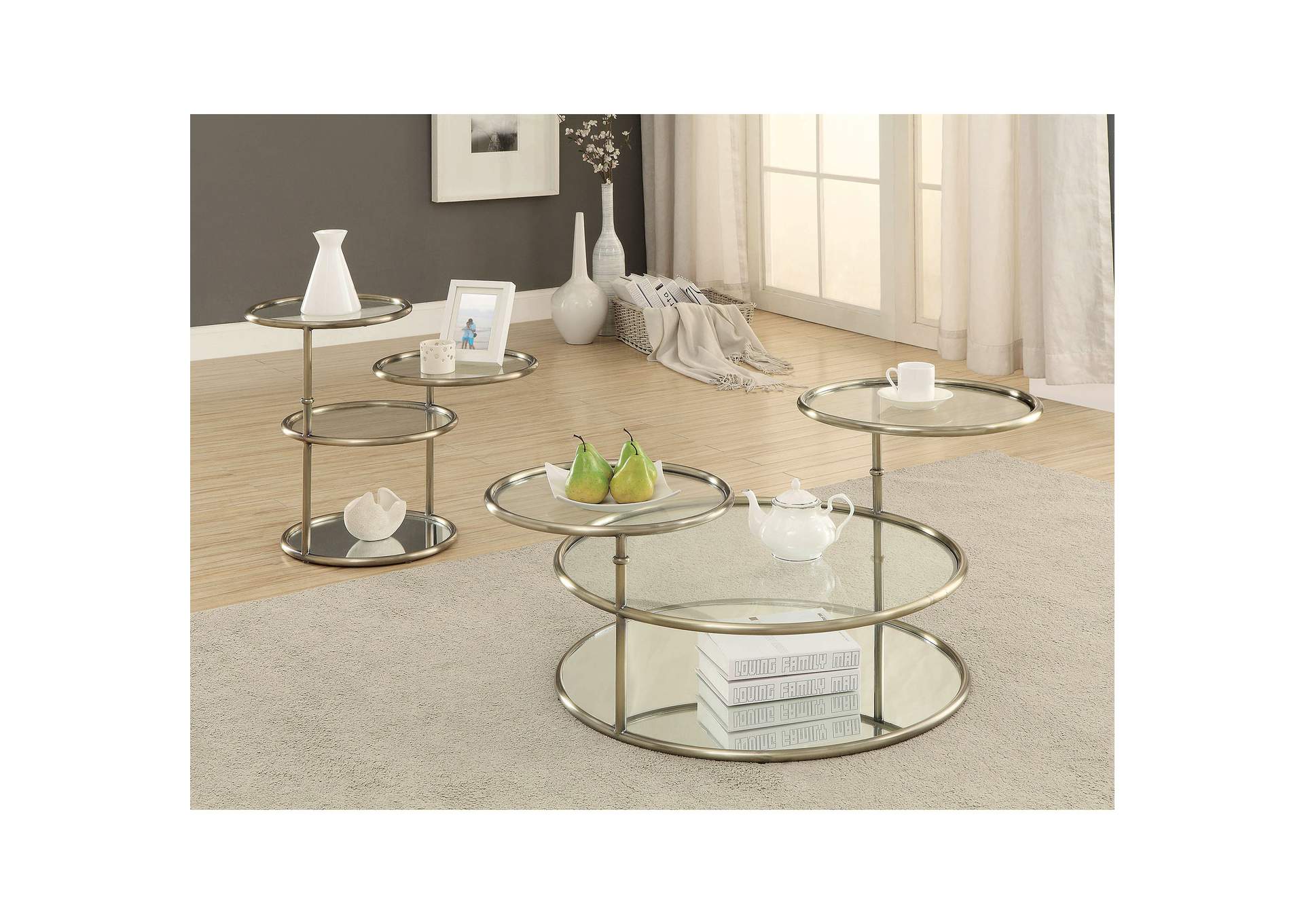 Athlone End Table,Furniture of America