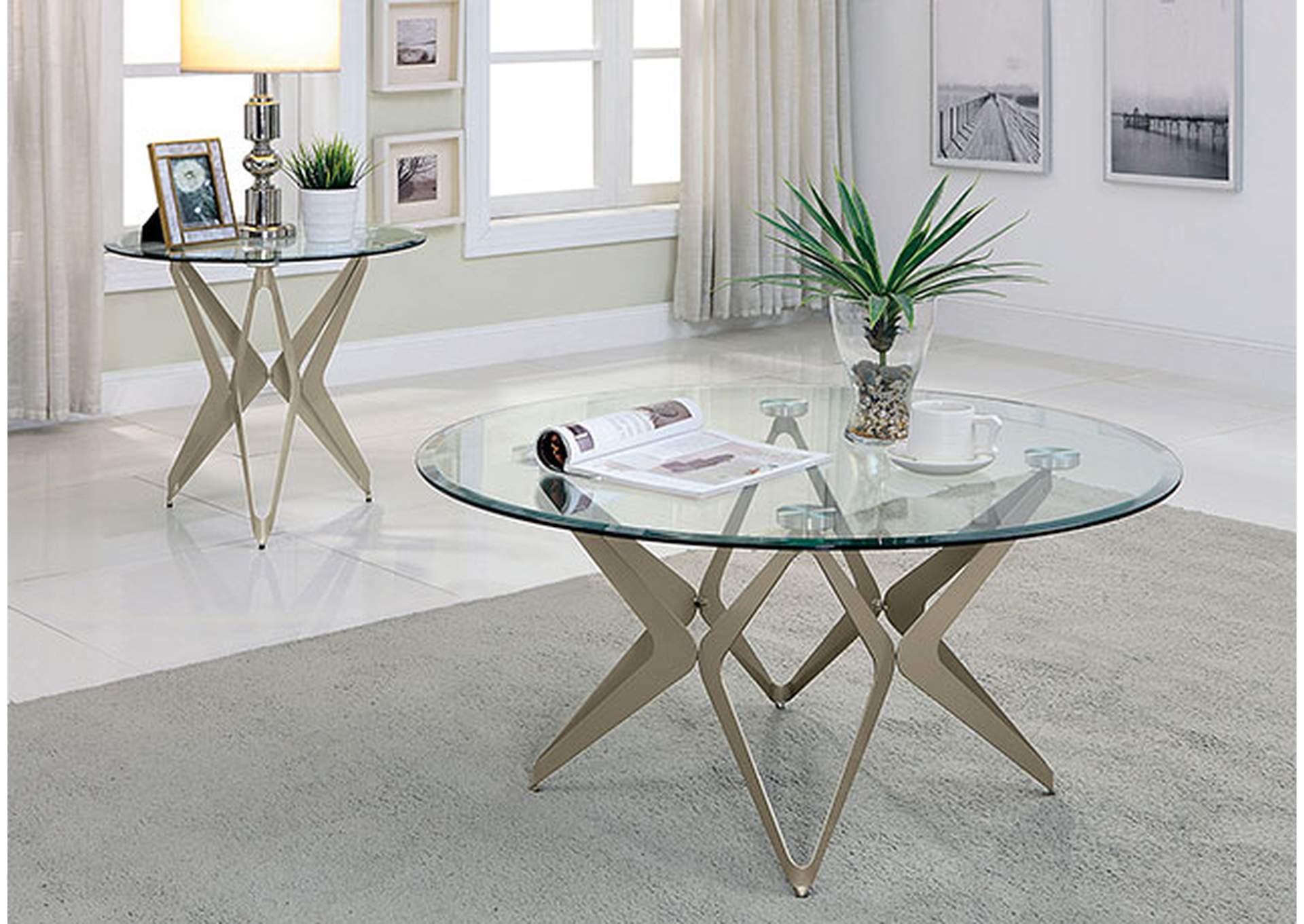 Alvise Coffee Table,Furniture of America