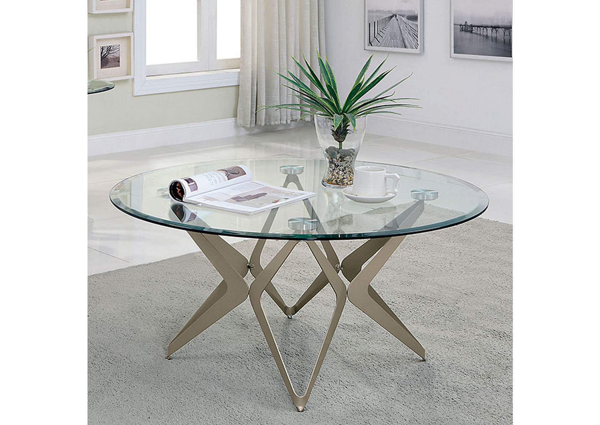 Alvise Coffee Table,Furniture of America