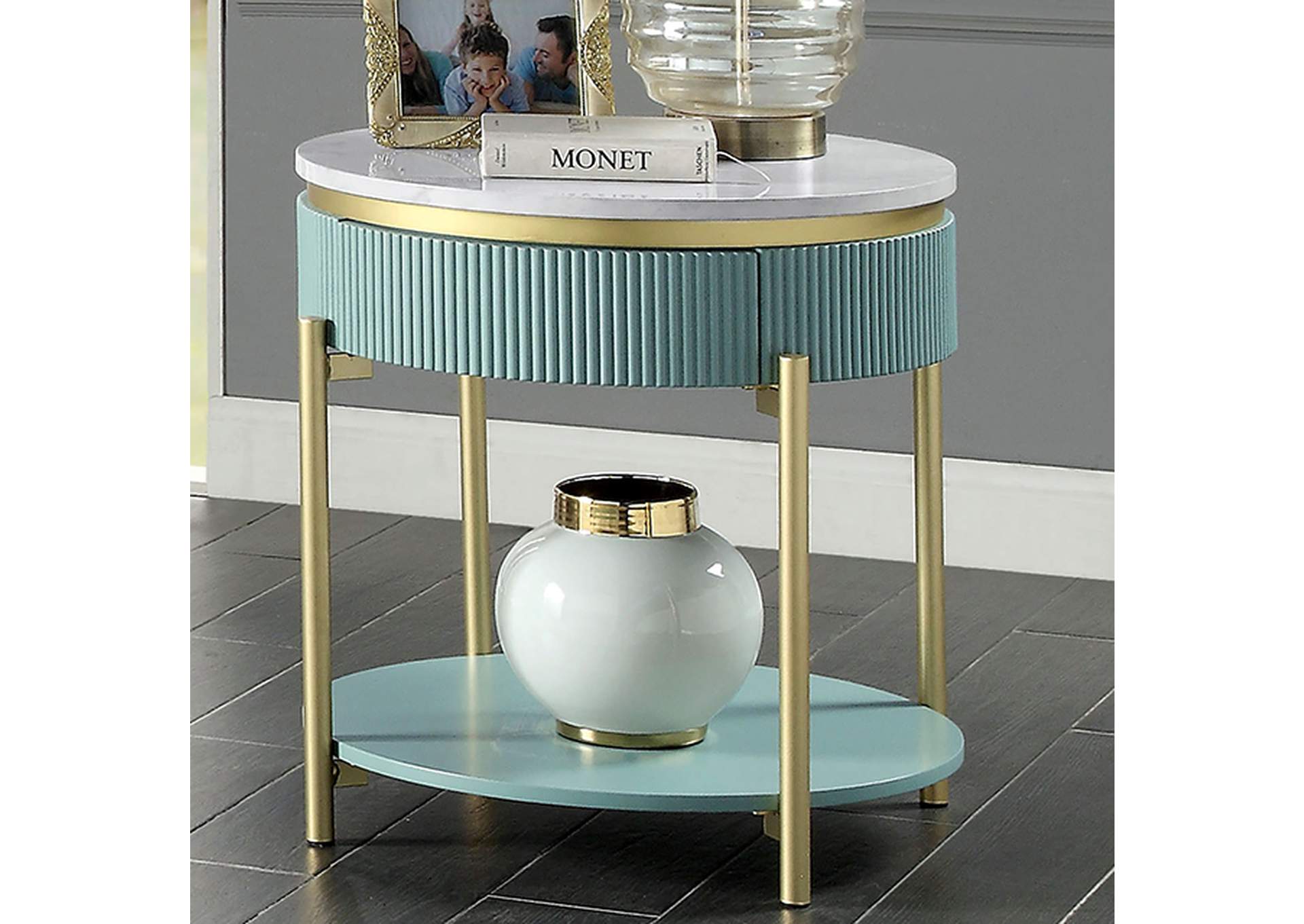 Koblenz End Table,Furniture of America