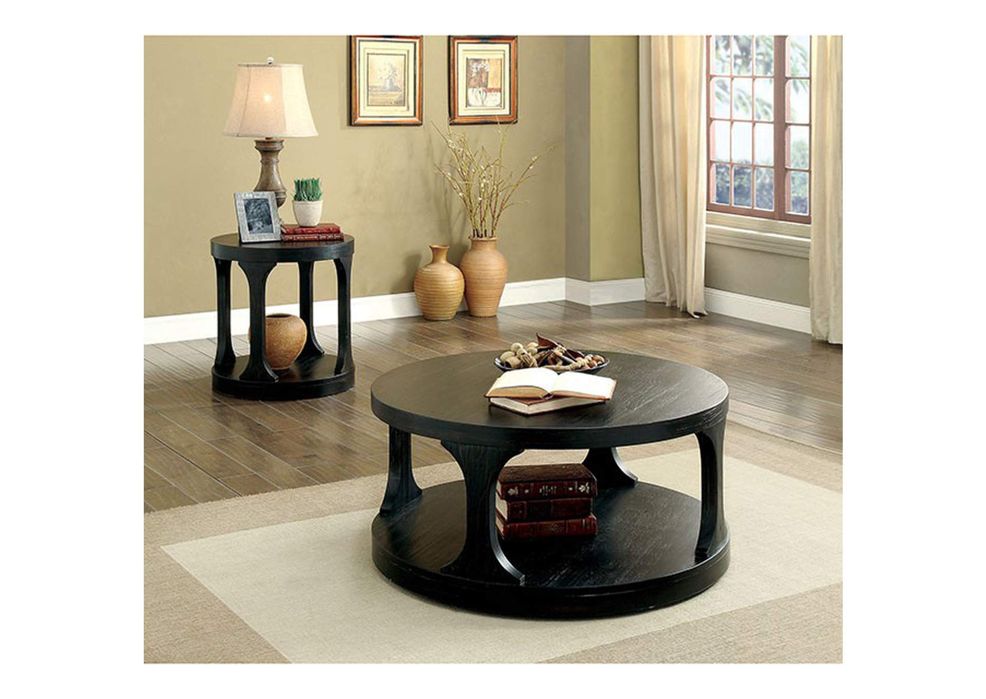 Carrie End Table,Furniture of America