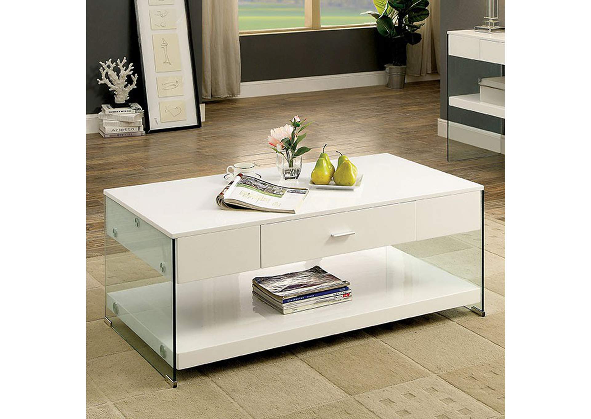 Raya Coffee Table,Furniture of America