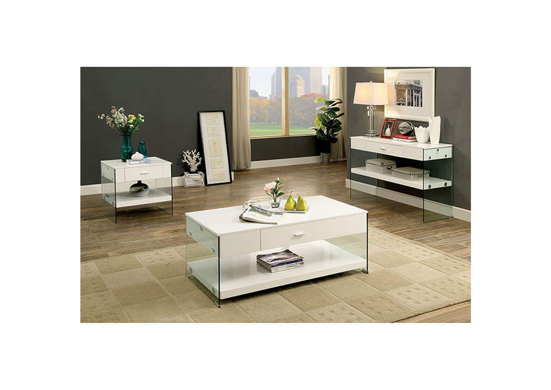 Raya Coffee Table,Furniture of America