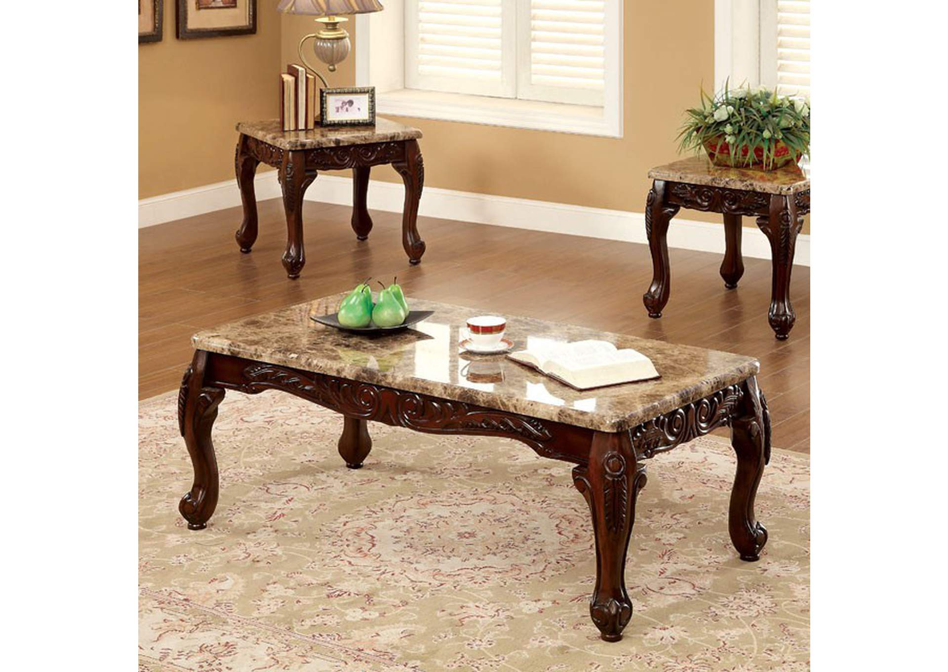 Lechester 3 Pc. Table Set,Furniture of America