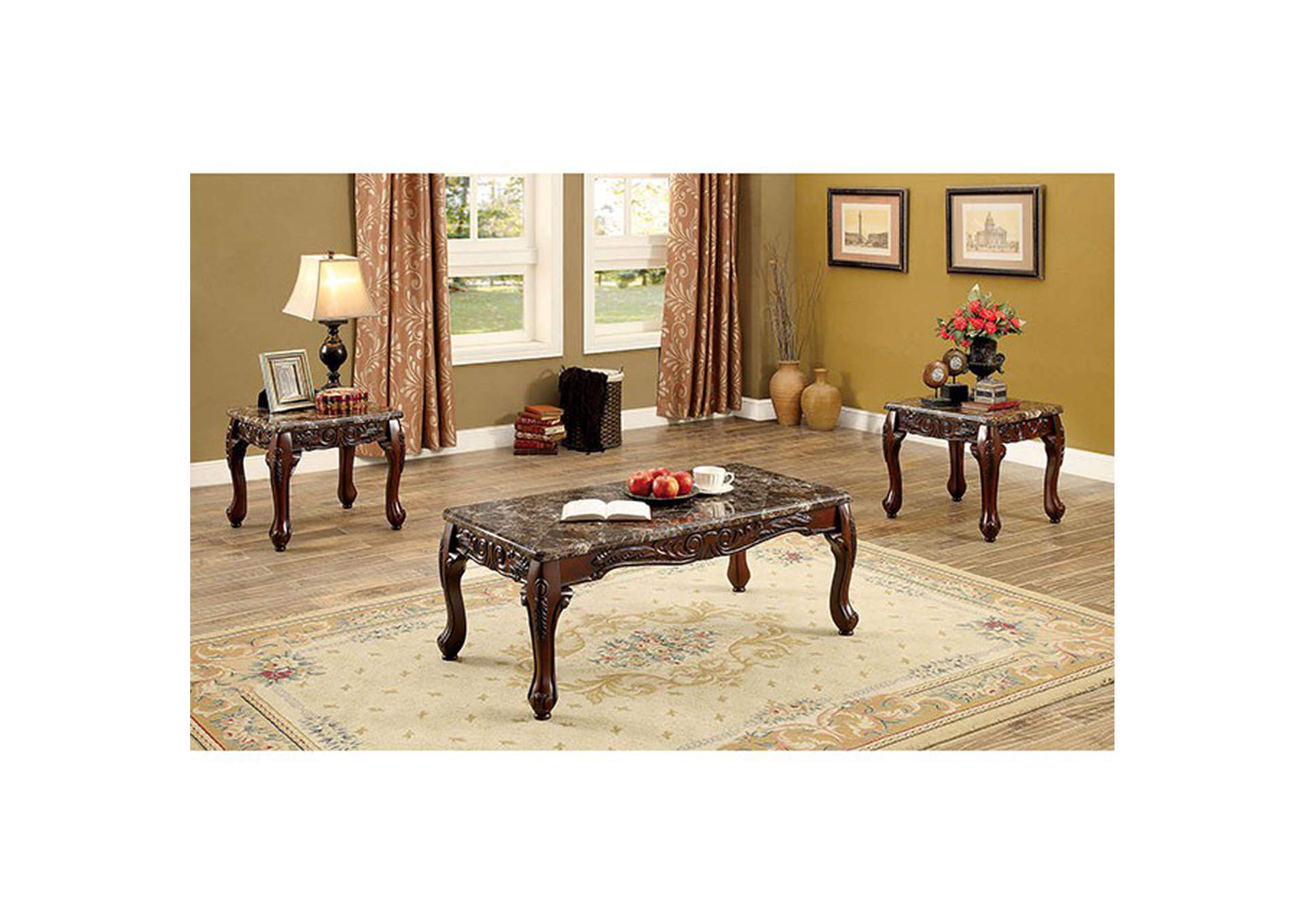 Lechester 3 Pc. Table Set,Furniture of America