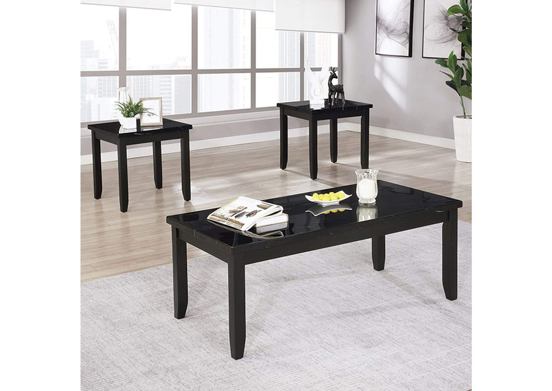 Lodivea 3 Pc. Table Set,Furniture of America