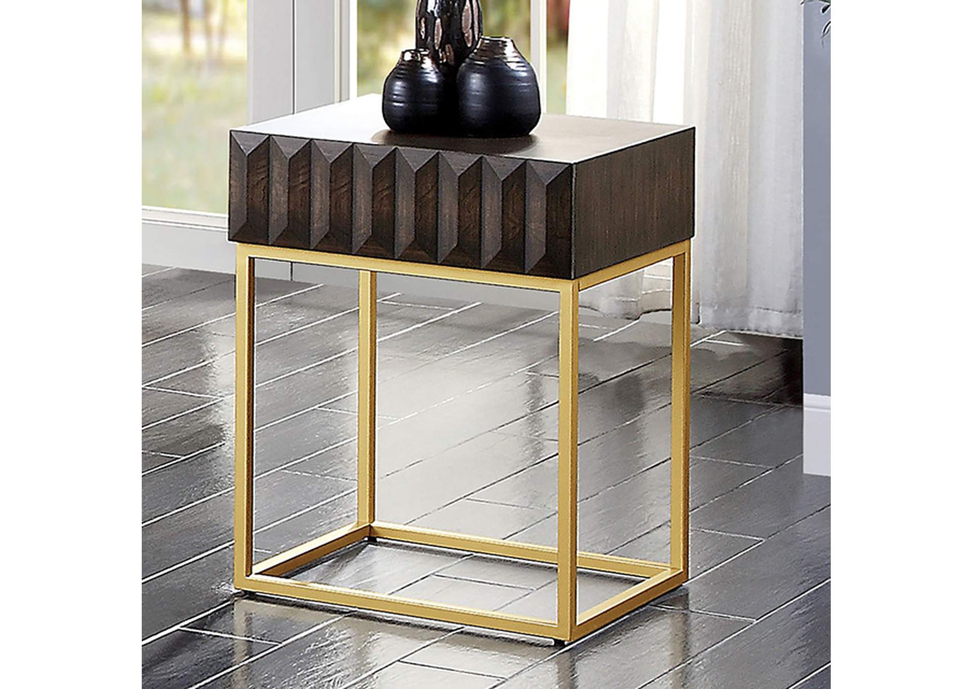 Augsburg Side Table,Furniture of America