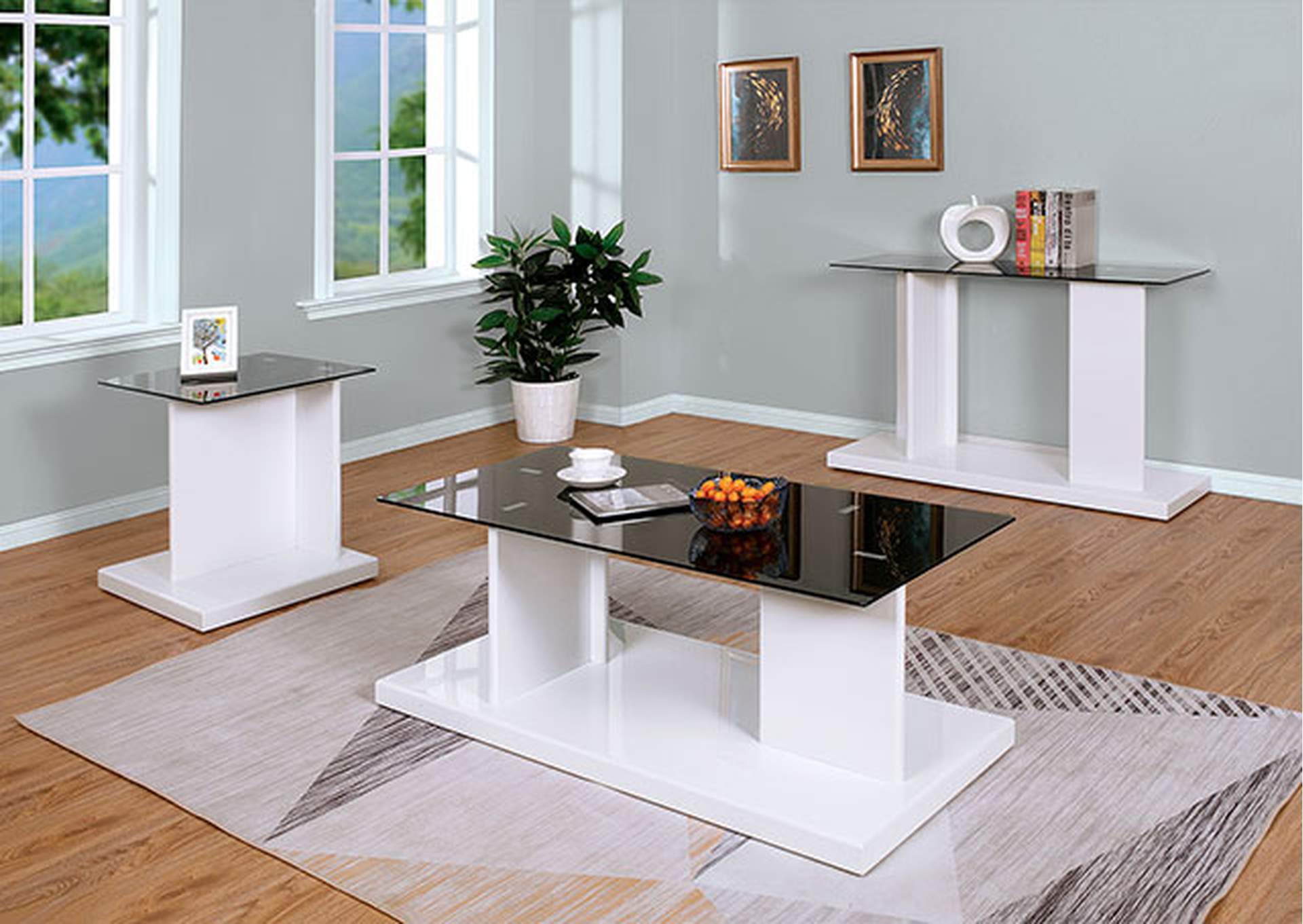 Mannedorf End Table,Furniture of America