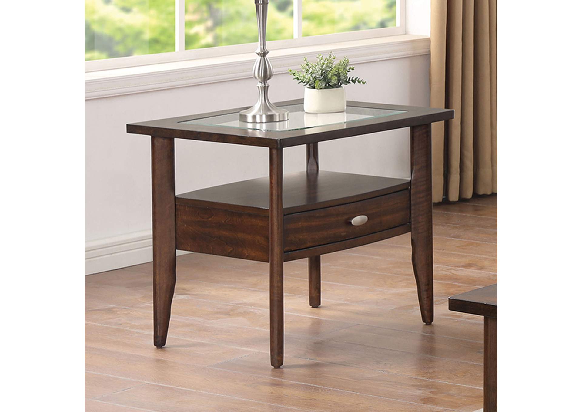 Riverdale End Table,Furniture of America