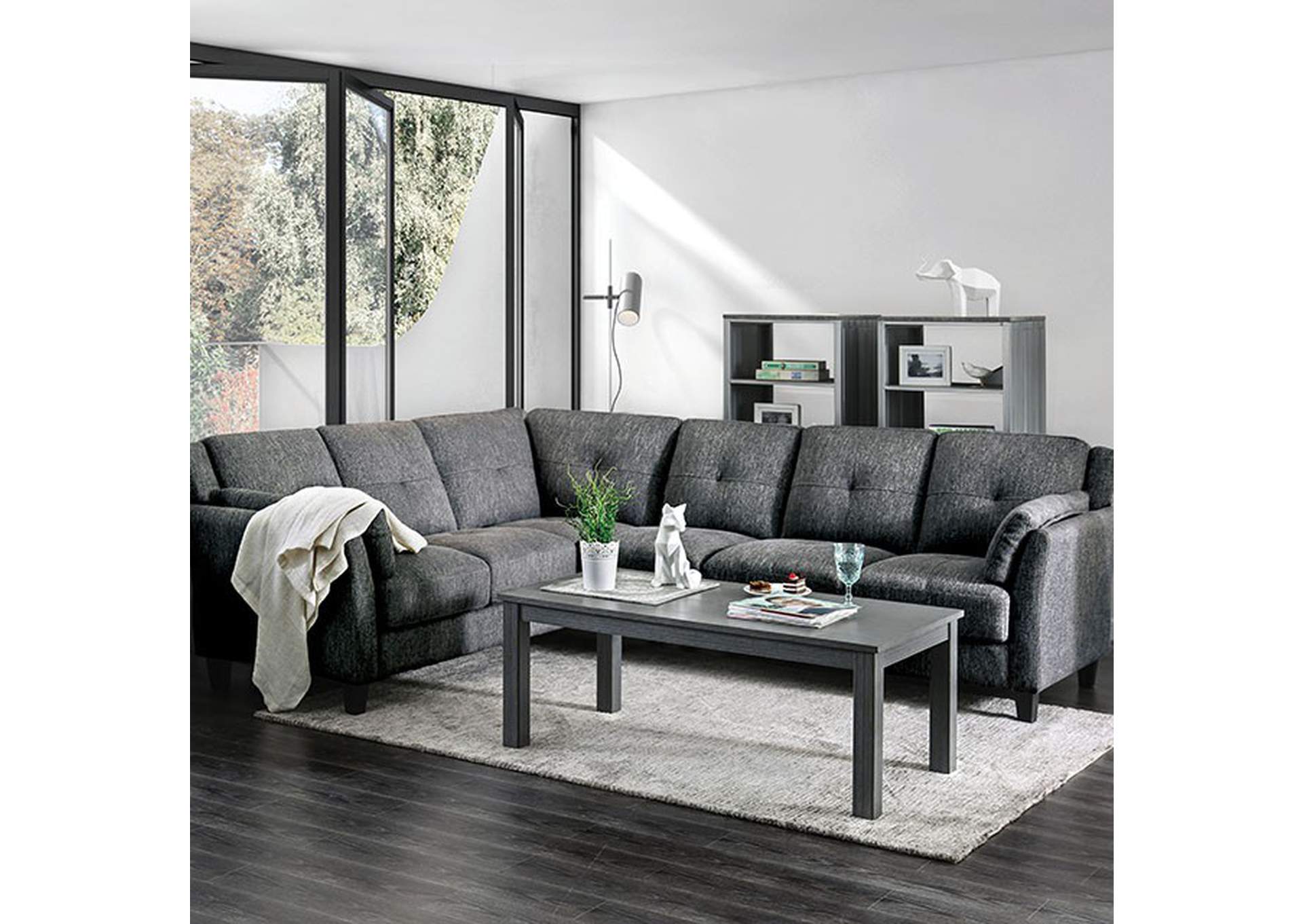 Kaleigh Sectional,Furniture of America