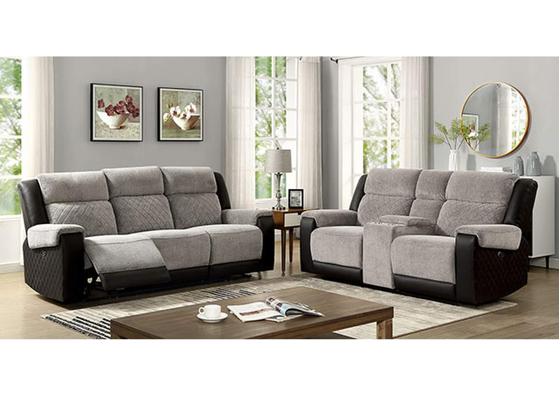 Silverton Power Sofa,Furniture of America