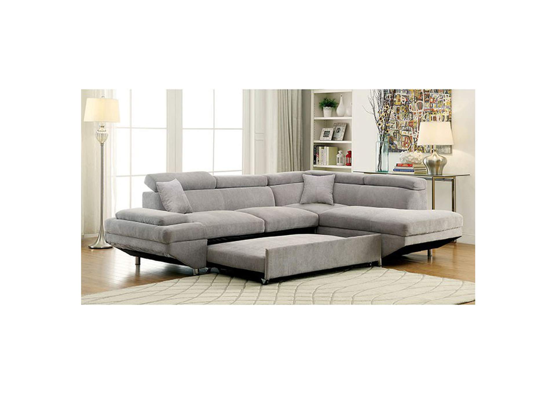Foreman Sectional,Furniture of America