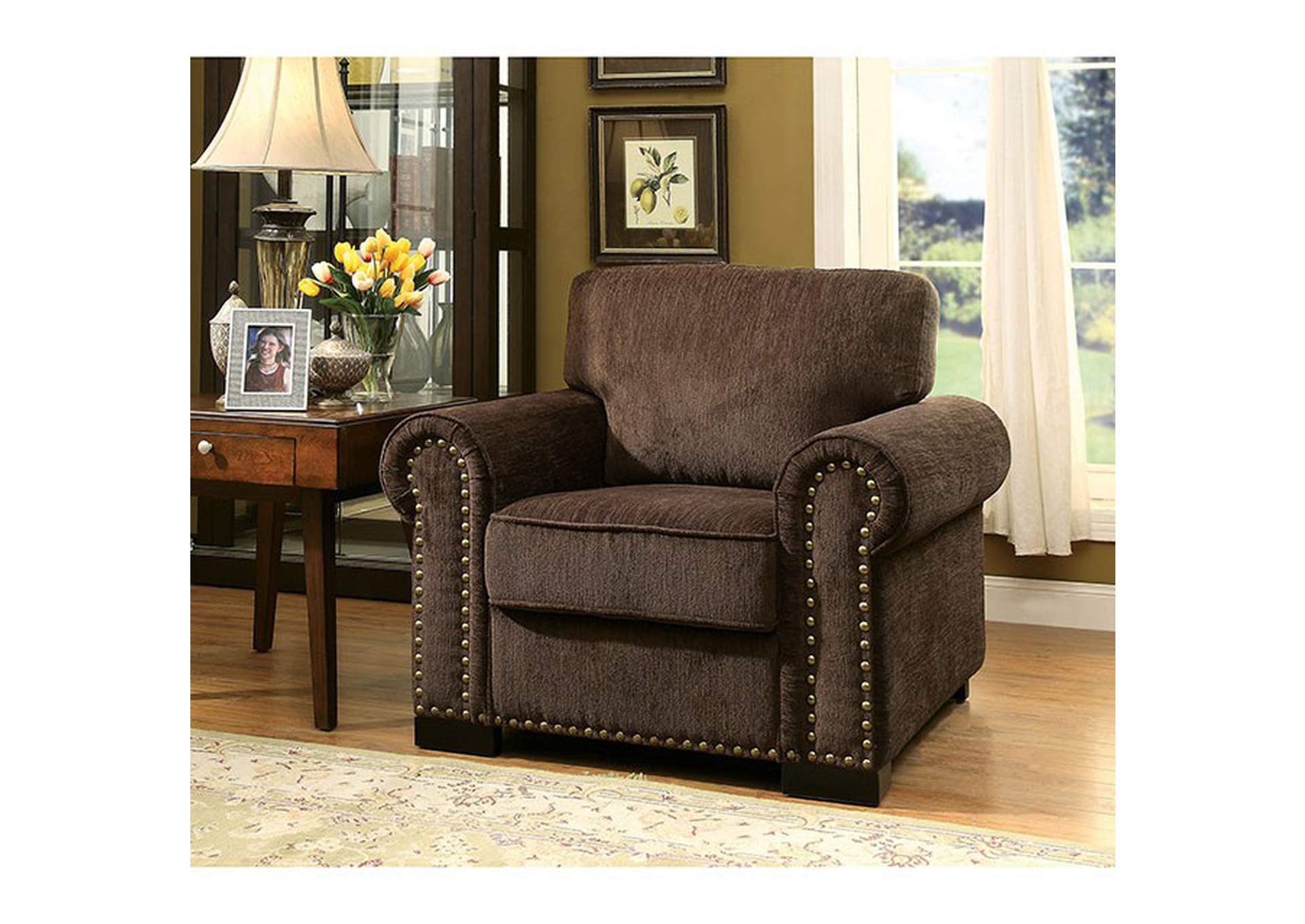 Rydel Chair,Furniture of America