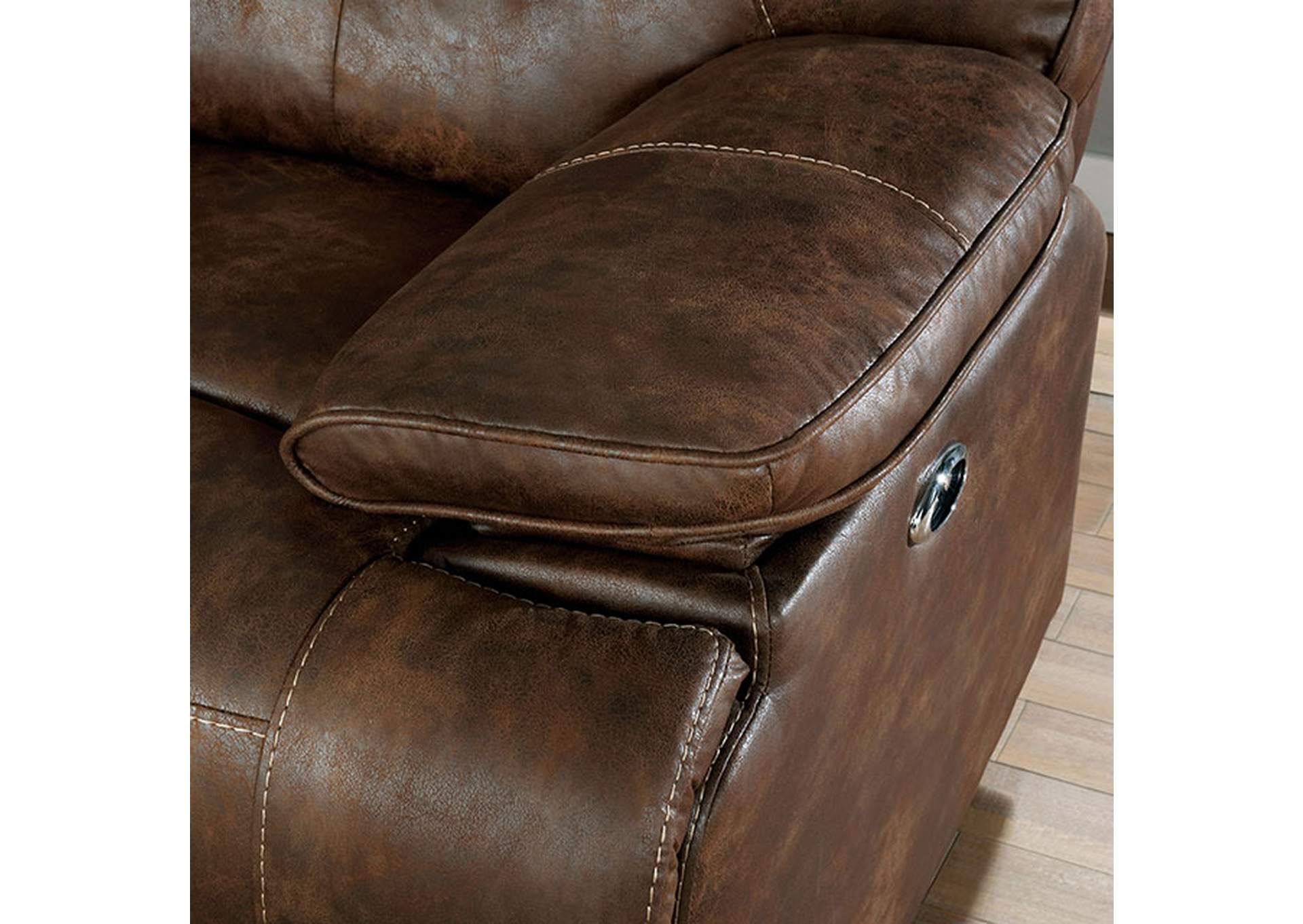 Chantoise Power Sofa,Furniture of America