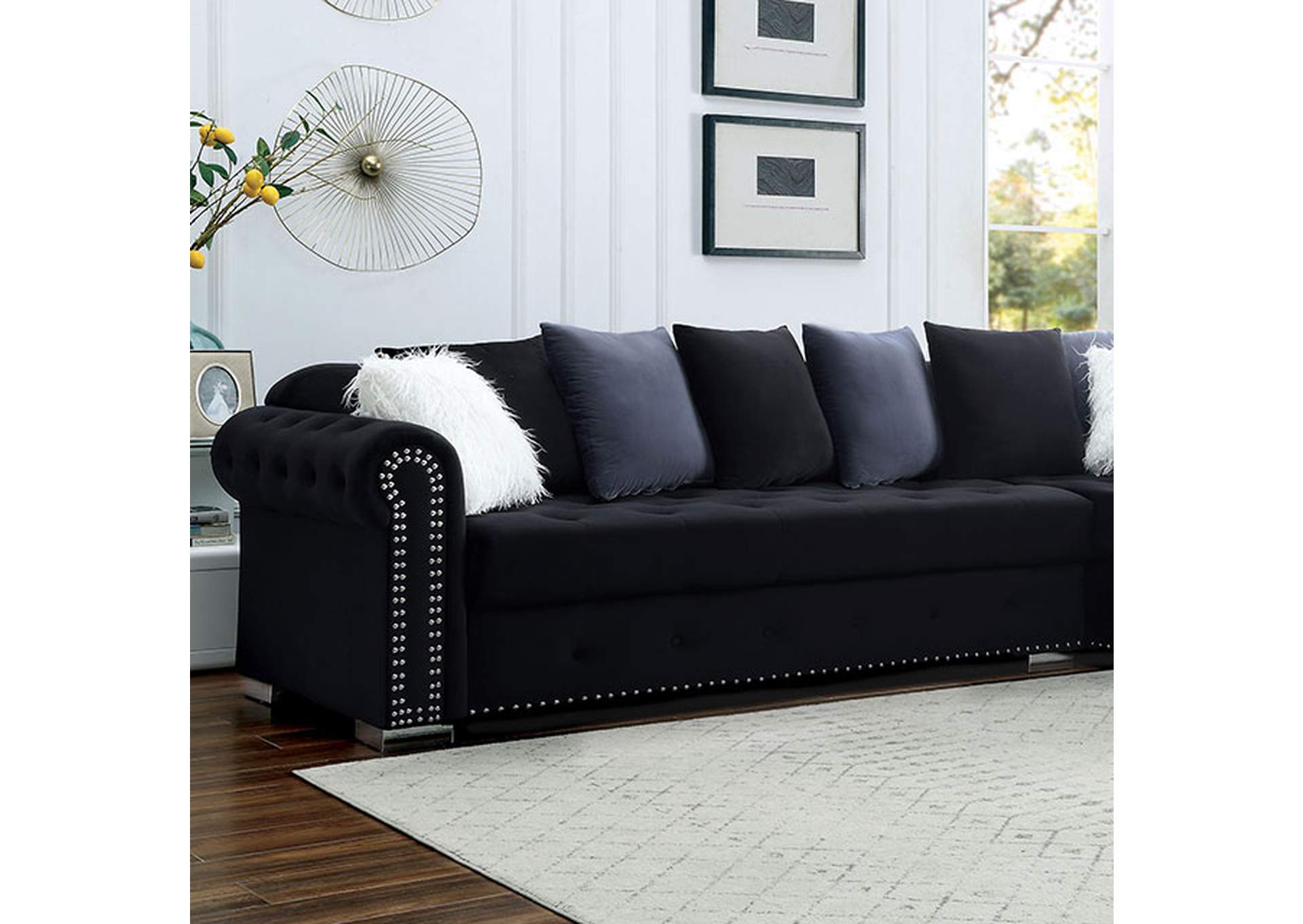 Wilmington Sectional,Furniture of America