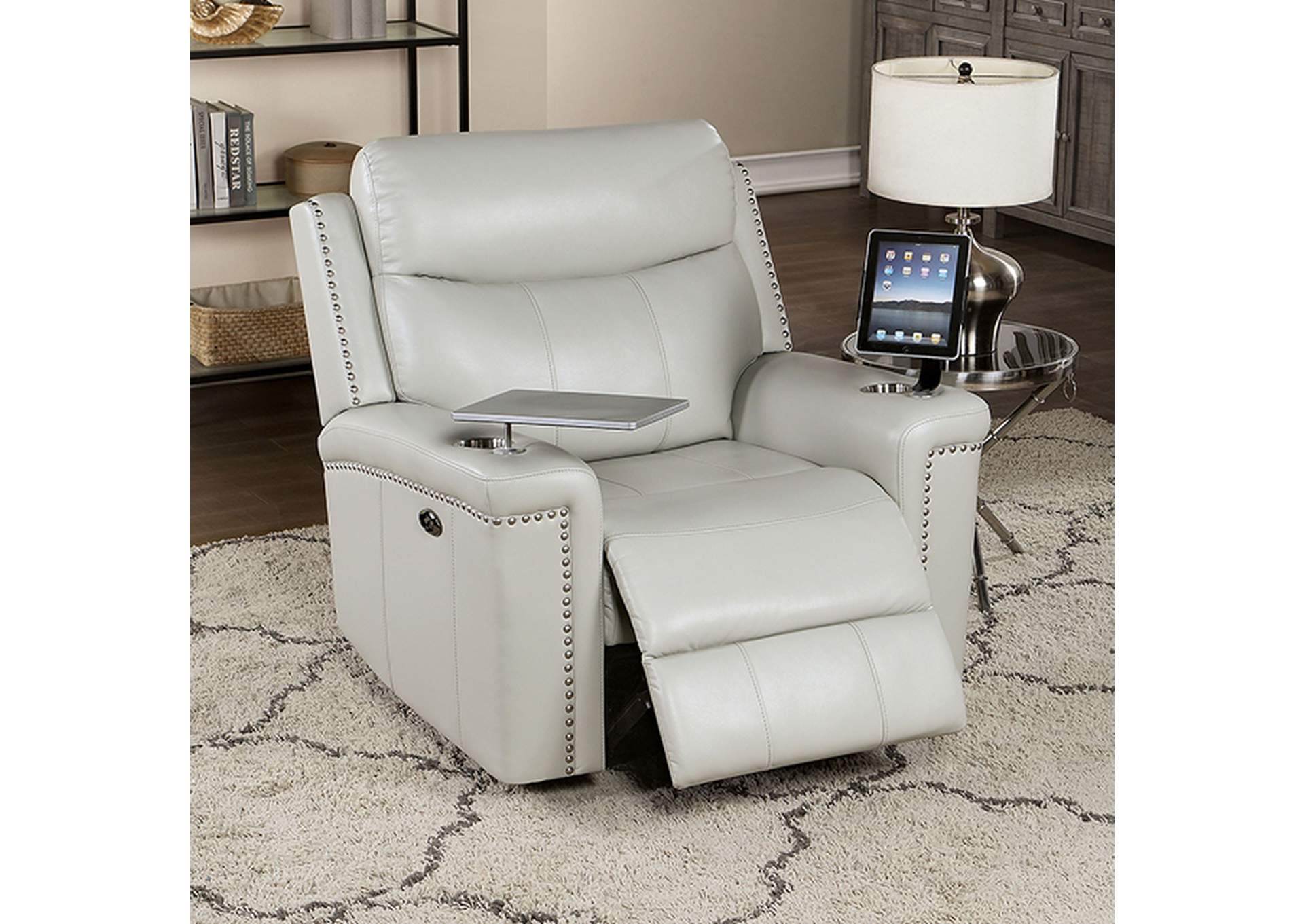 Florine Power Recliner,Furniture of America