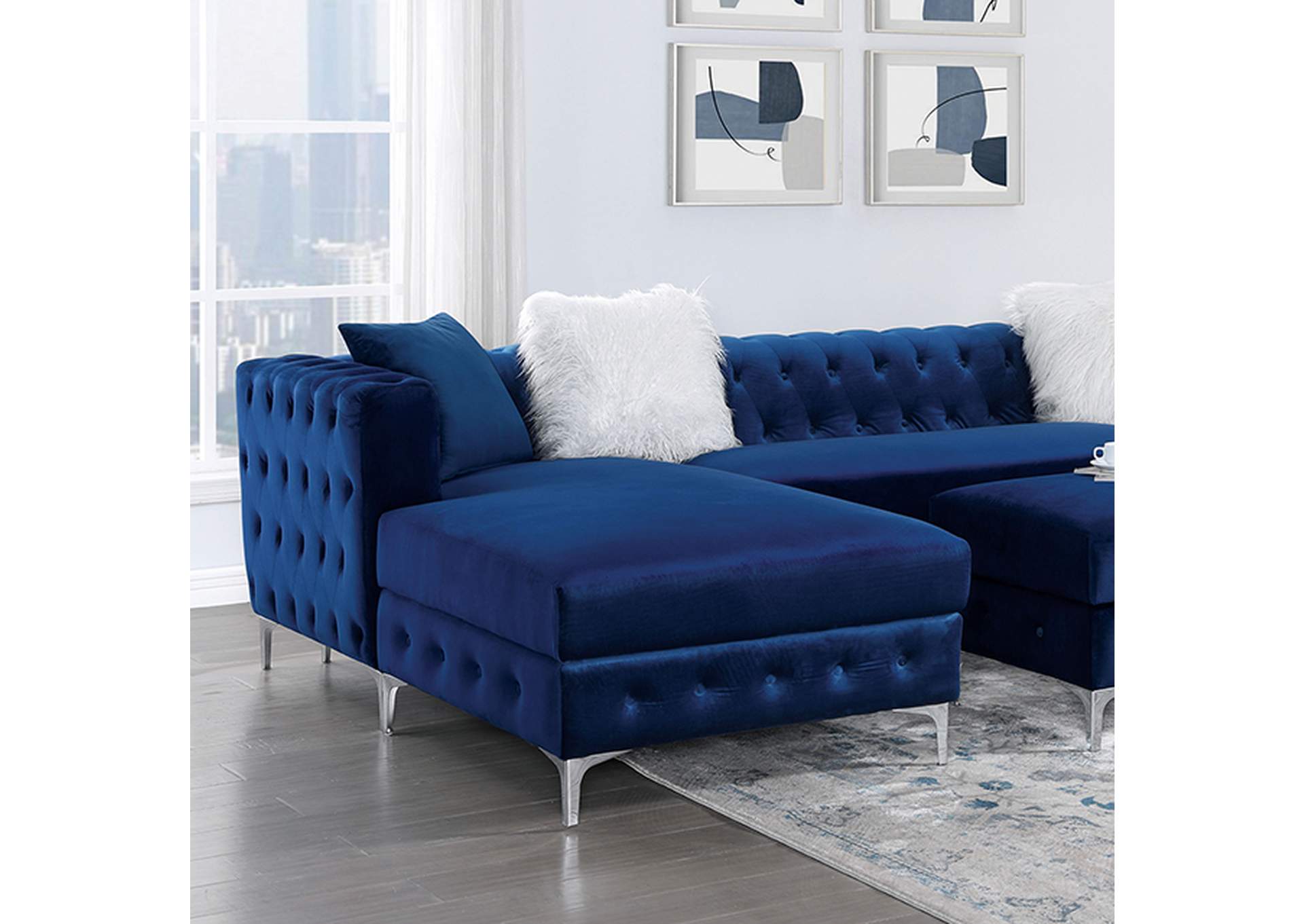 Ciabattoni Sectional,Furniture of America