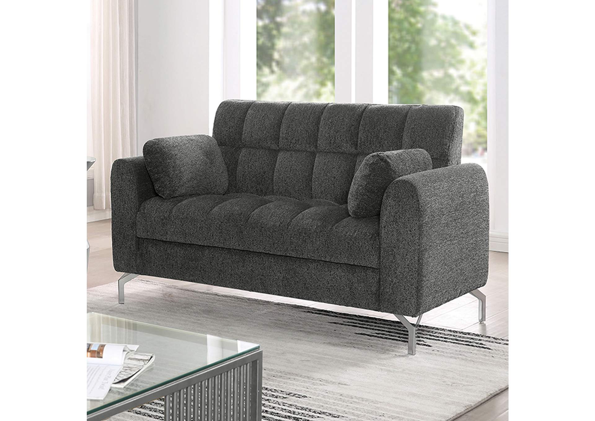 Lupin Loveseat,Furniture of America