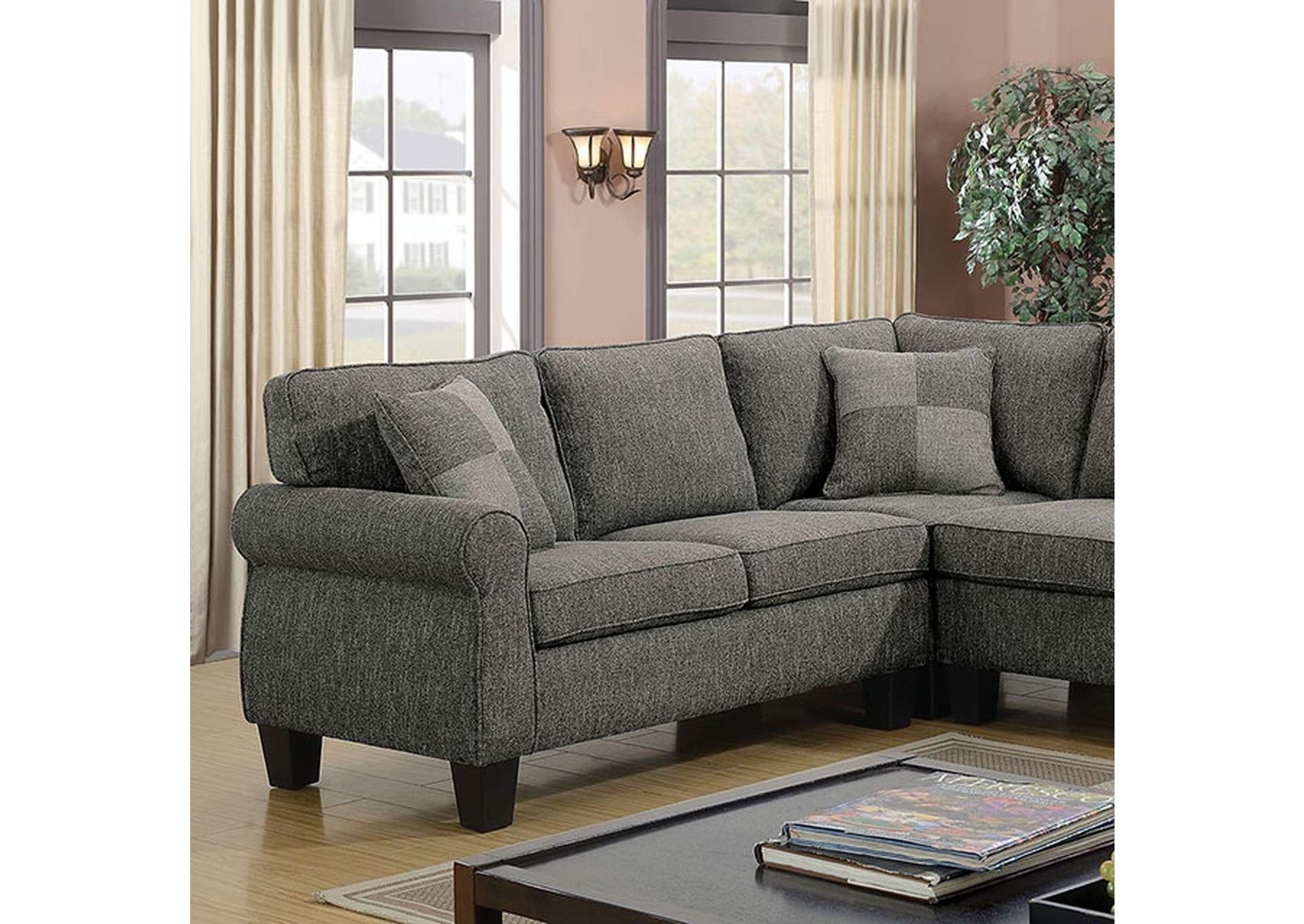 Rhian Sectional,Furniture of America