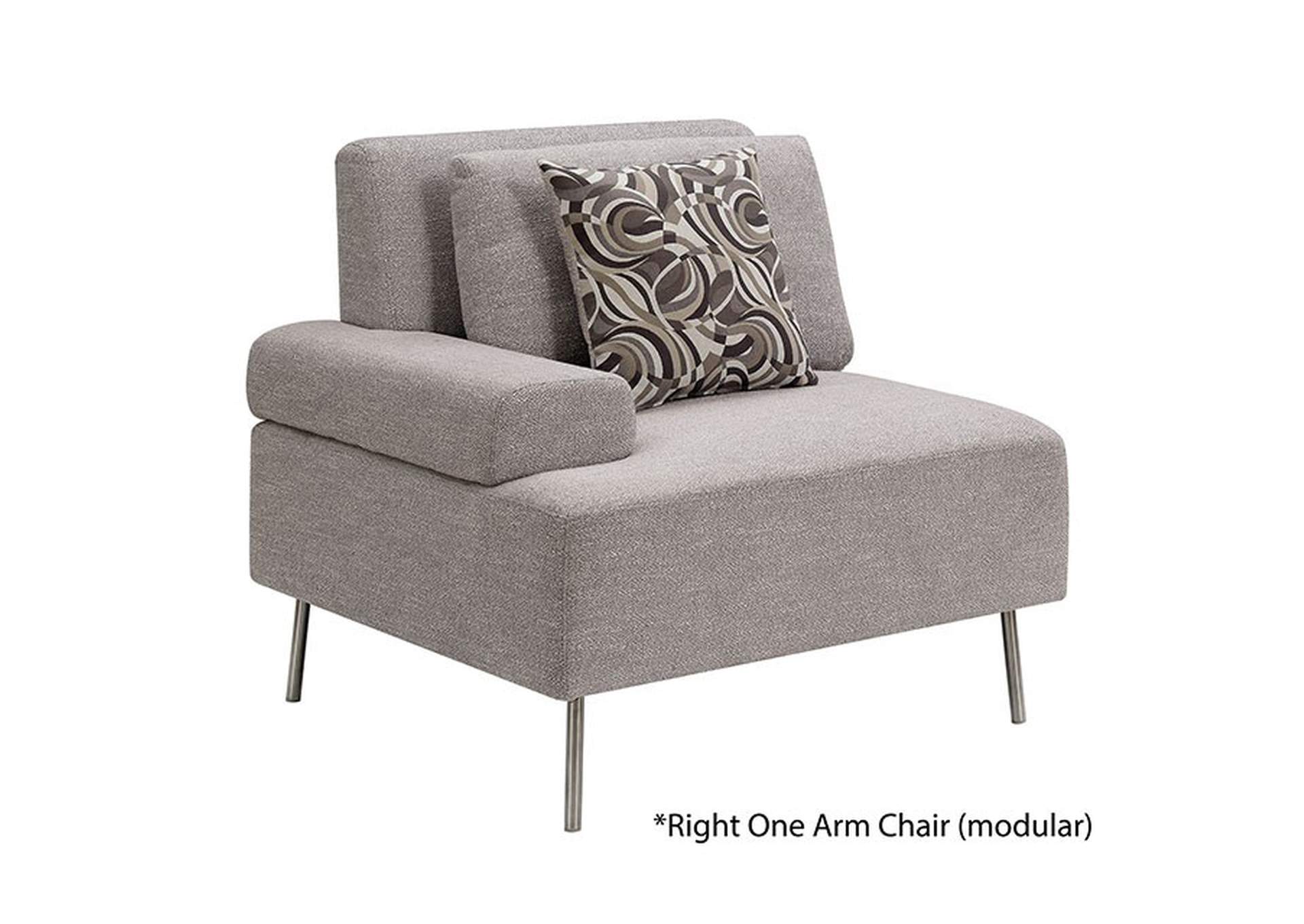 Bryn Right One Arm Chair,Furniture of America