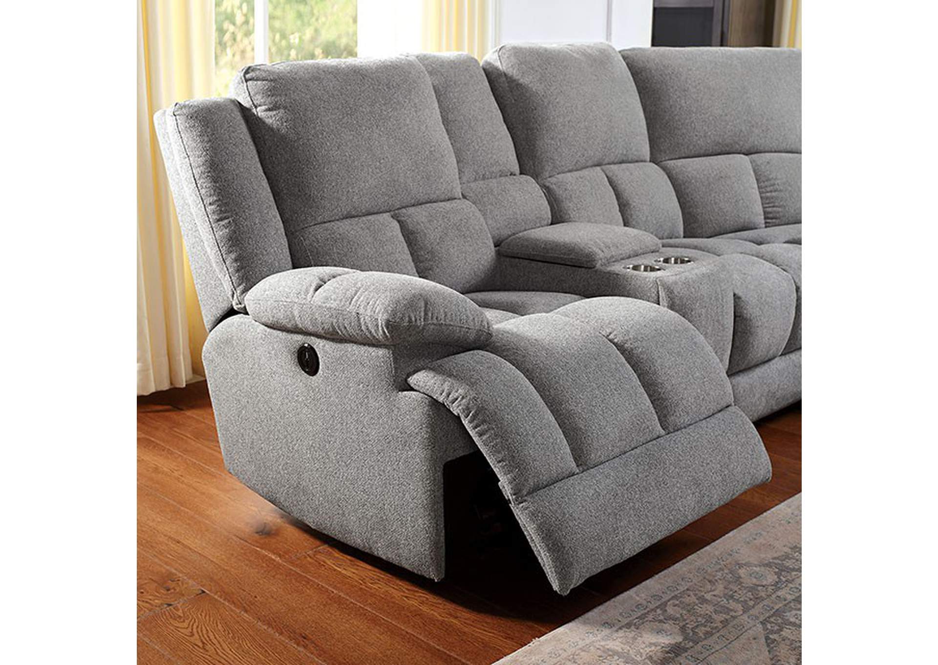 Lynette Sectional,Furniture of America