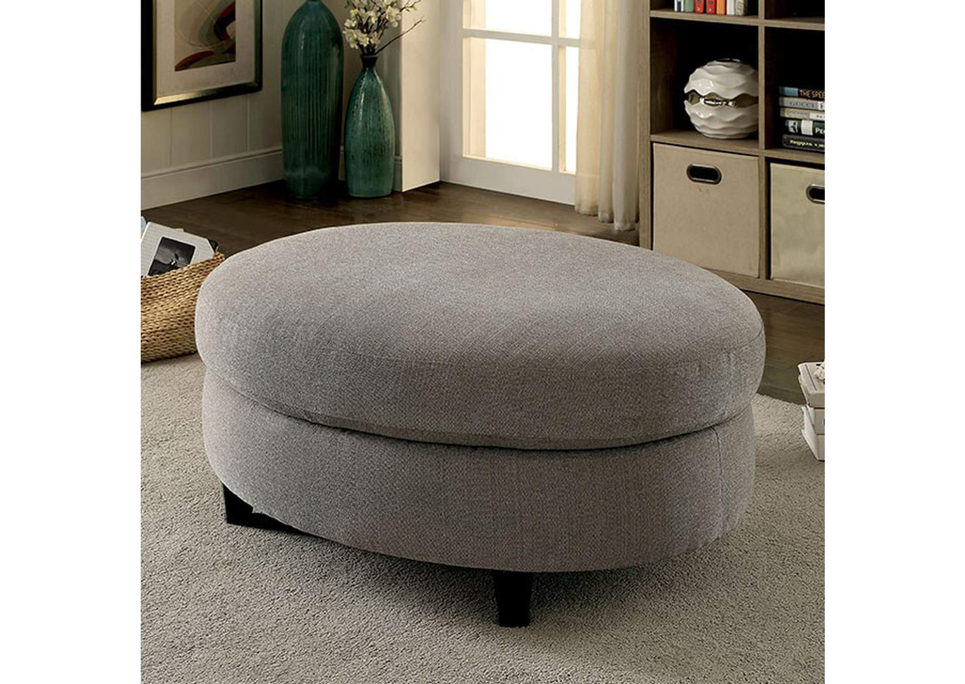 Sarin Warm Gray Sectional,Furniture of America