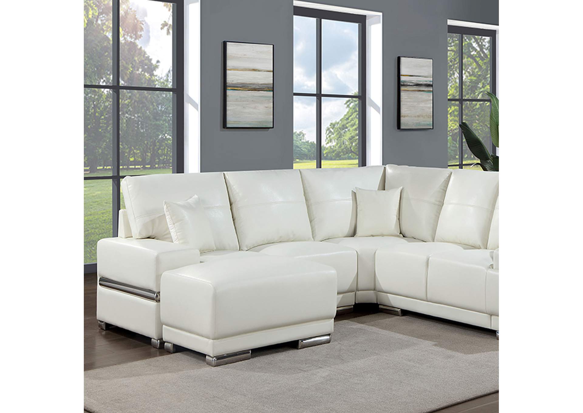 Althea Sectional,Furniture of America