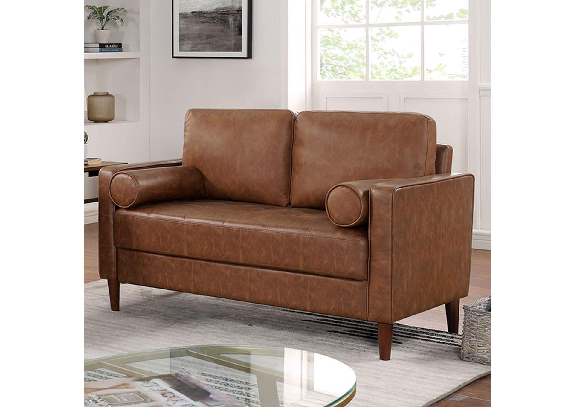 Horgen Loveseat,Furniture of America