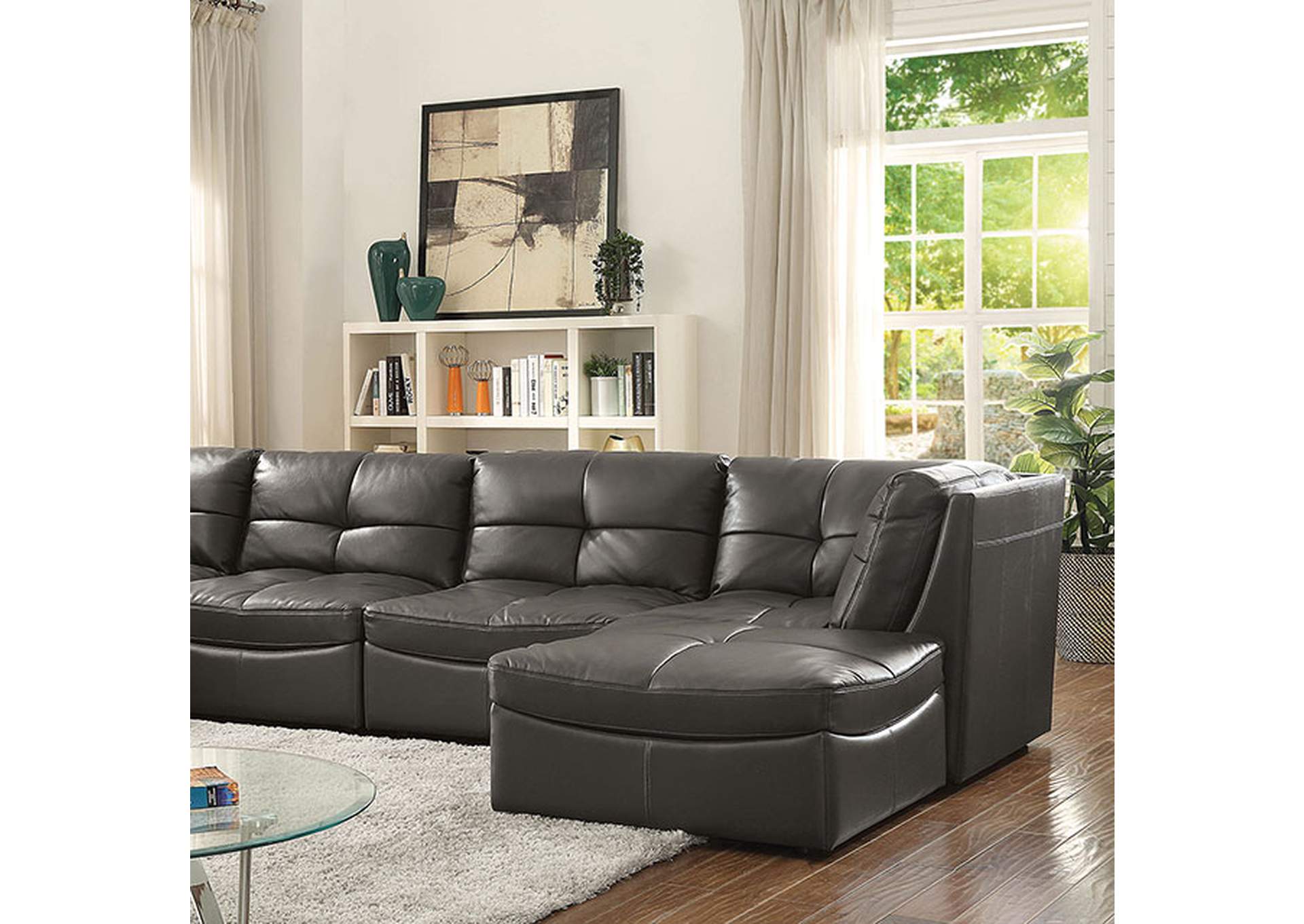 Libbie 6 Pc. Modular Seating Set,Furniture of America