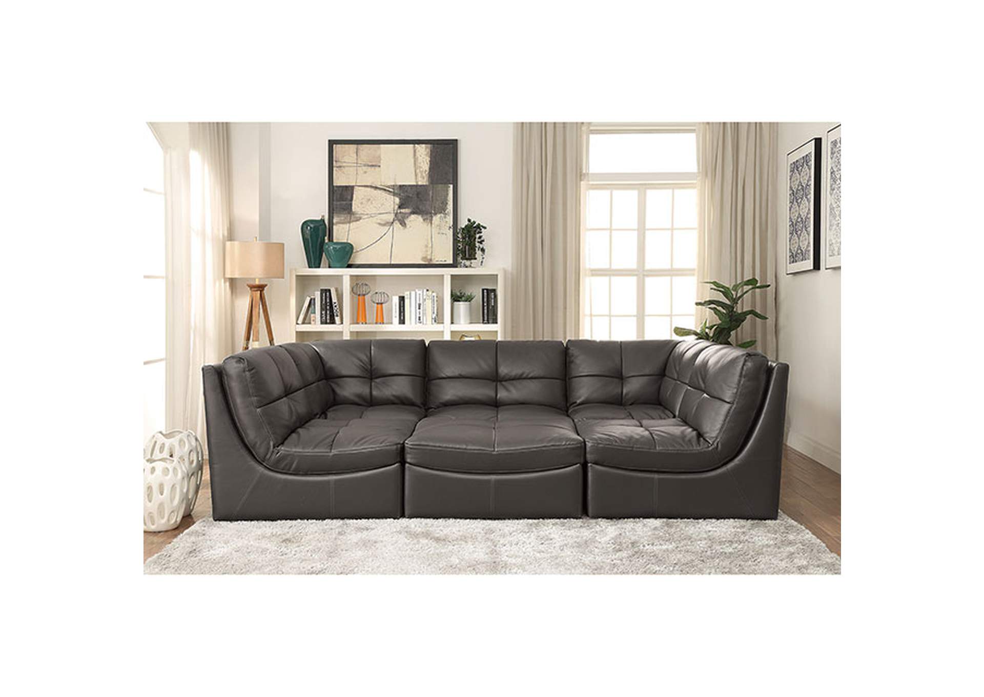 Libbie 6 Pc. Modular Seating Set,Furniture of America